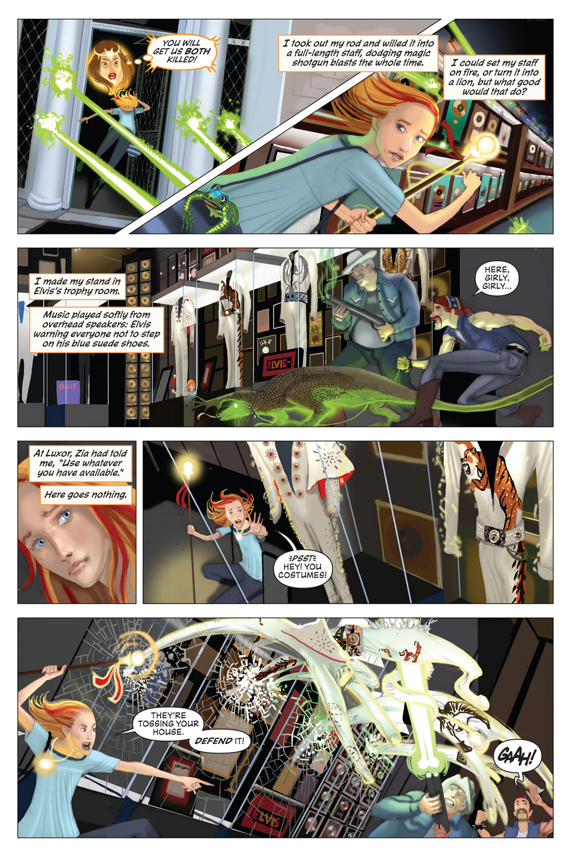Read online The Kane Chronicles comic -  Issue # TPB 1 - 109