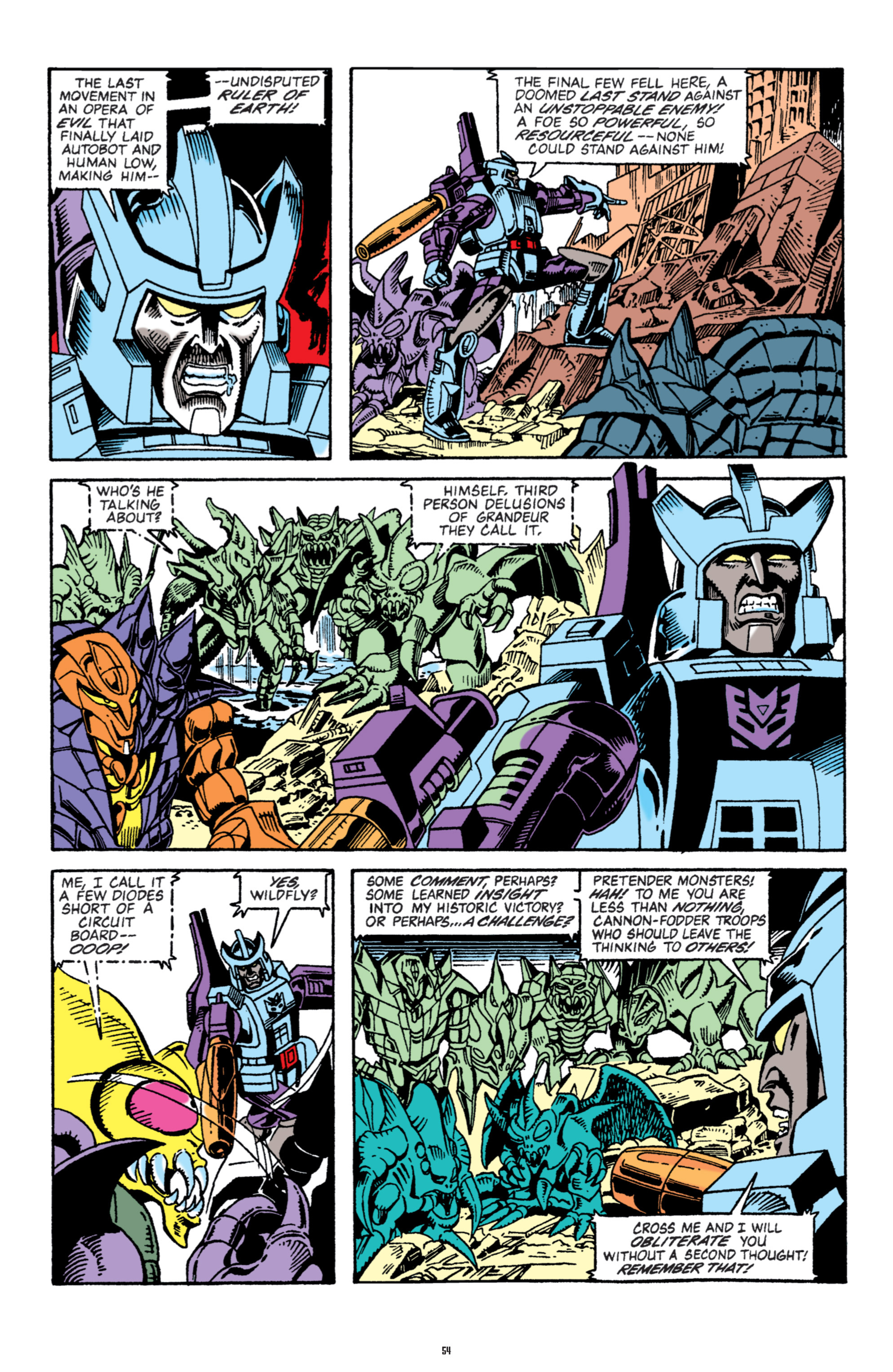 Read online The Transformers Classics comic -  Issue # TPB 6 - 54