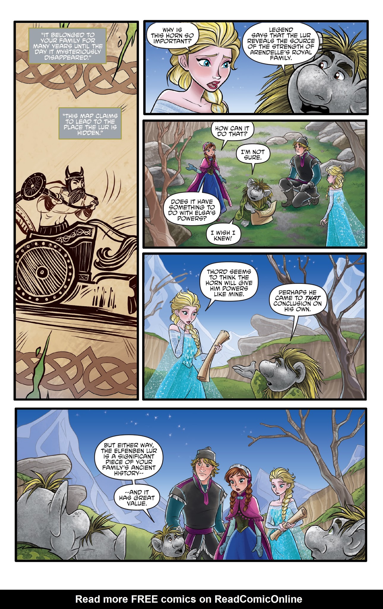 Read online Disney Frozen comic -  Issue #3 - 16