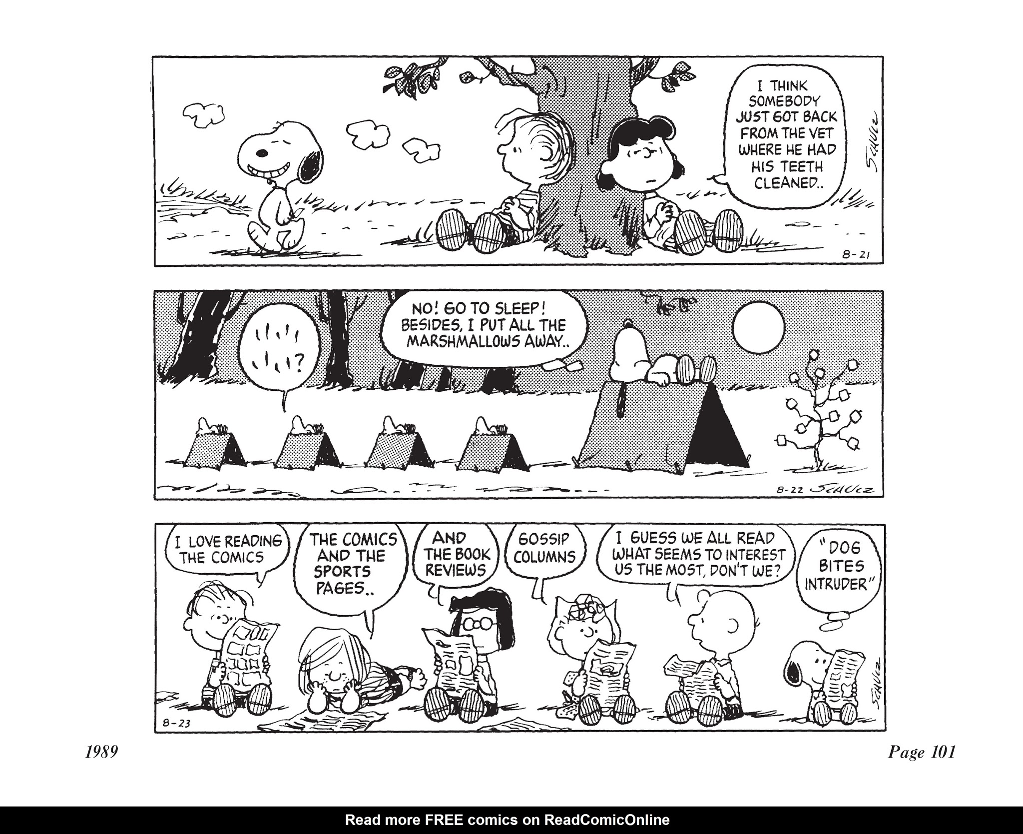 Read online The Complete Peanuts comic -  Issue # TPB 20 - 116