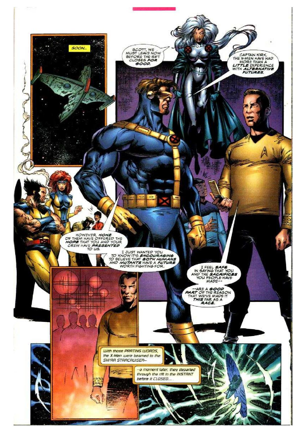 Read online Star Trek/X-Men comic -  Issue # Full - 37