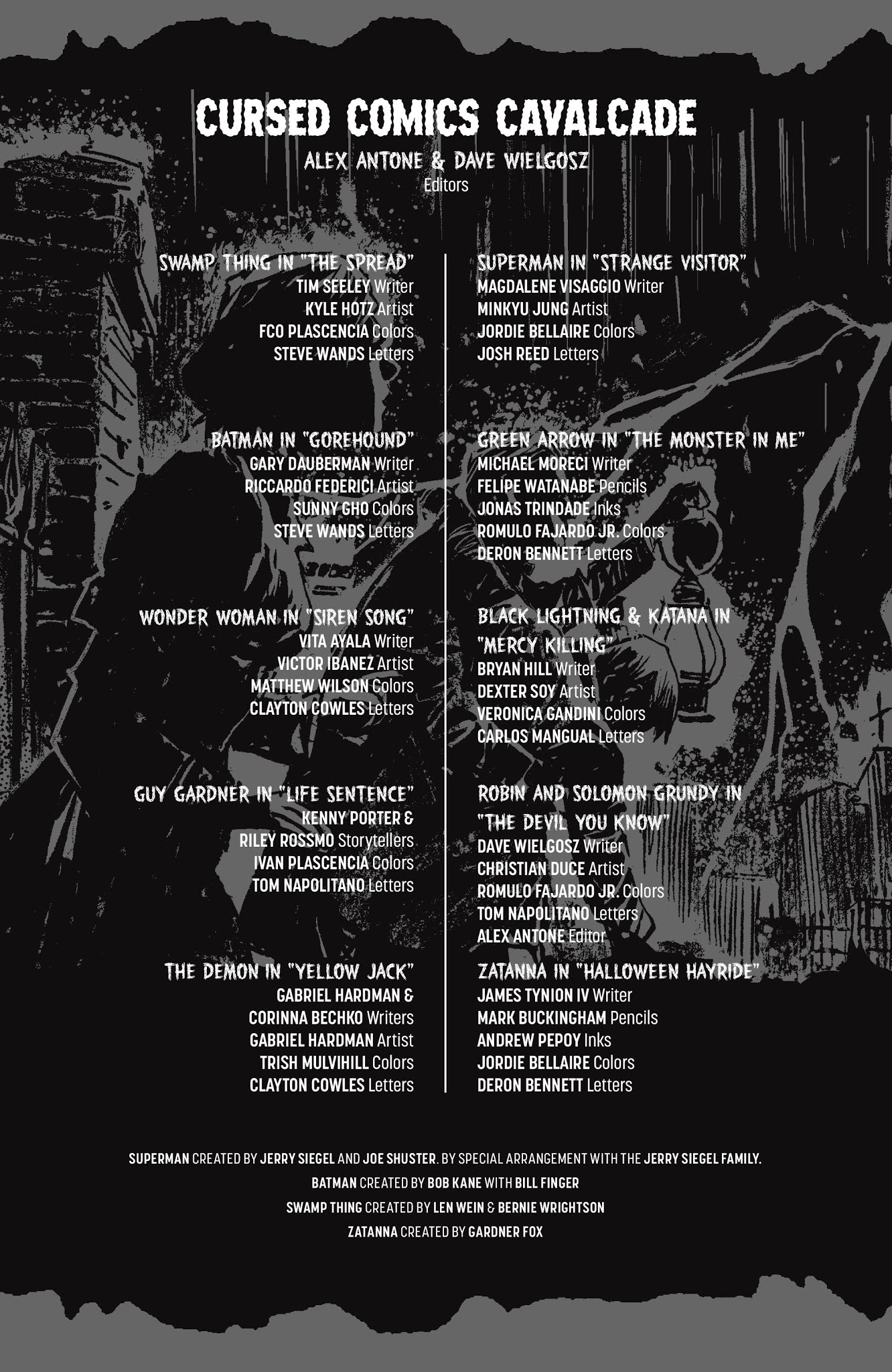 Read online Cursed Comics Cavalcade comic -  Issue # Full - 2
