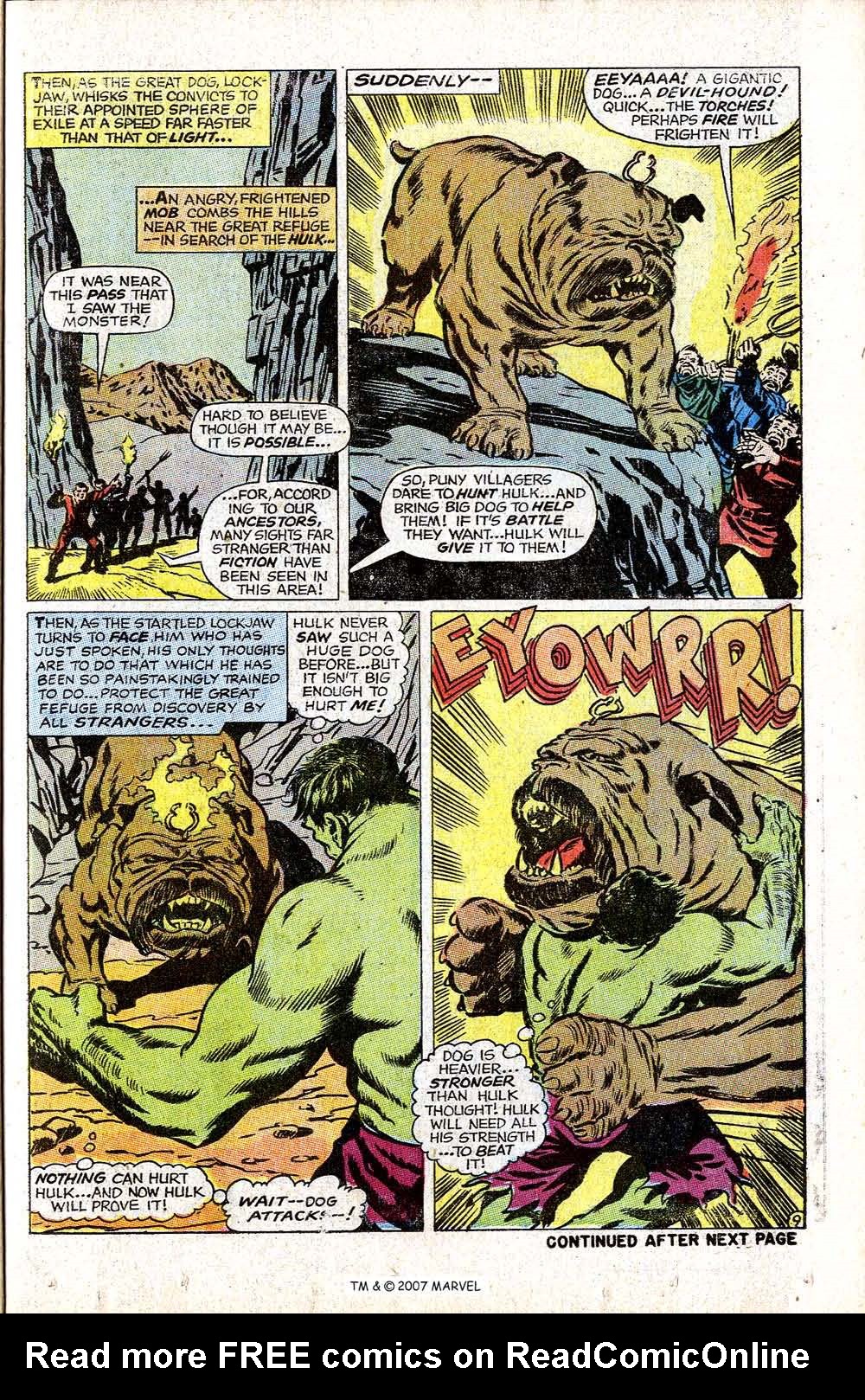 Read online The Incredible Hulk (1968) comic -  Issue # _Annual 1968 - 11