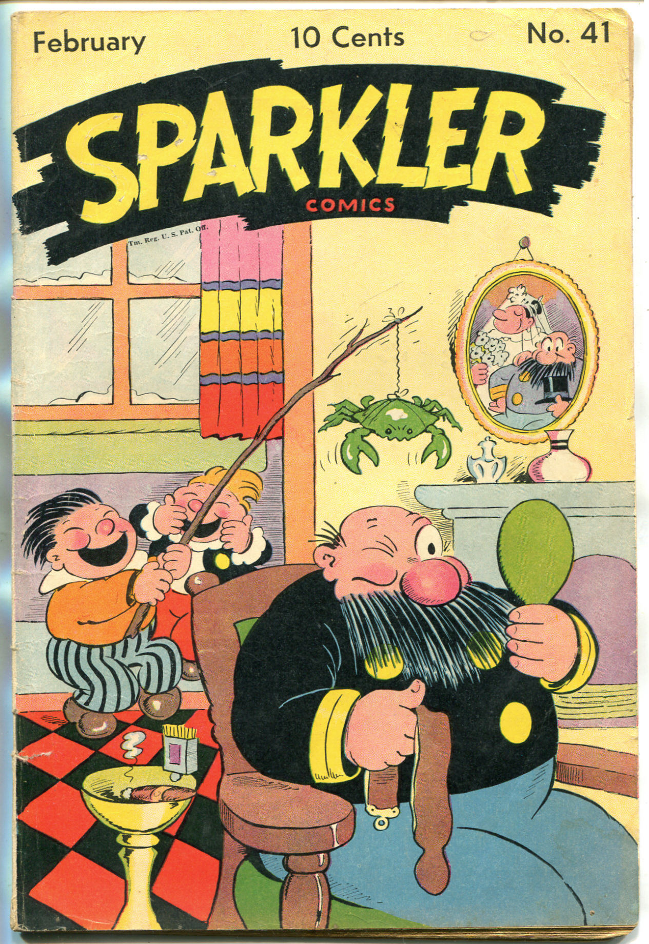 Read online Sparkler Comics comic -  Issue #41 - 1