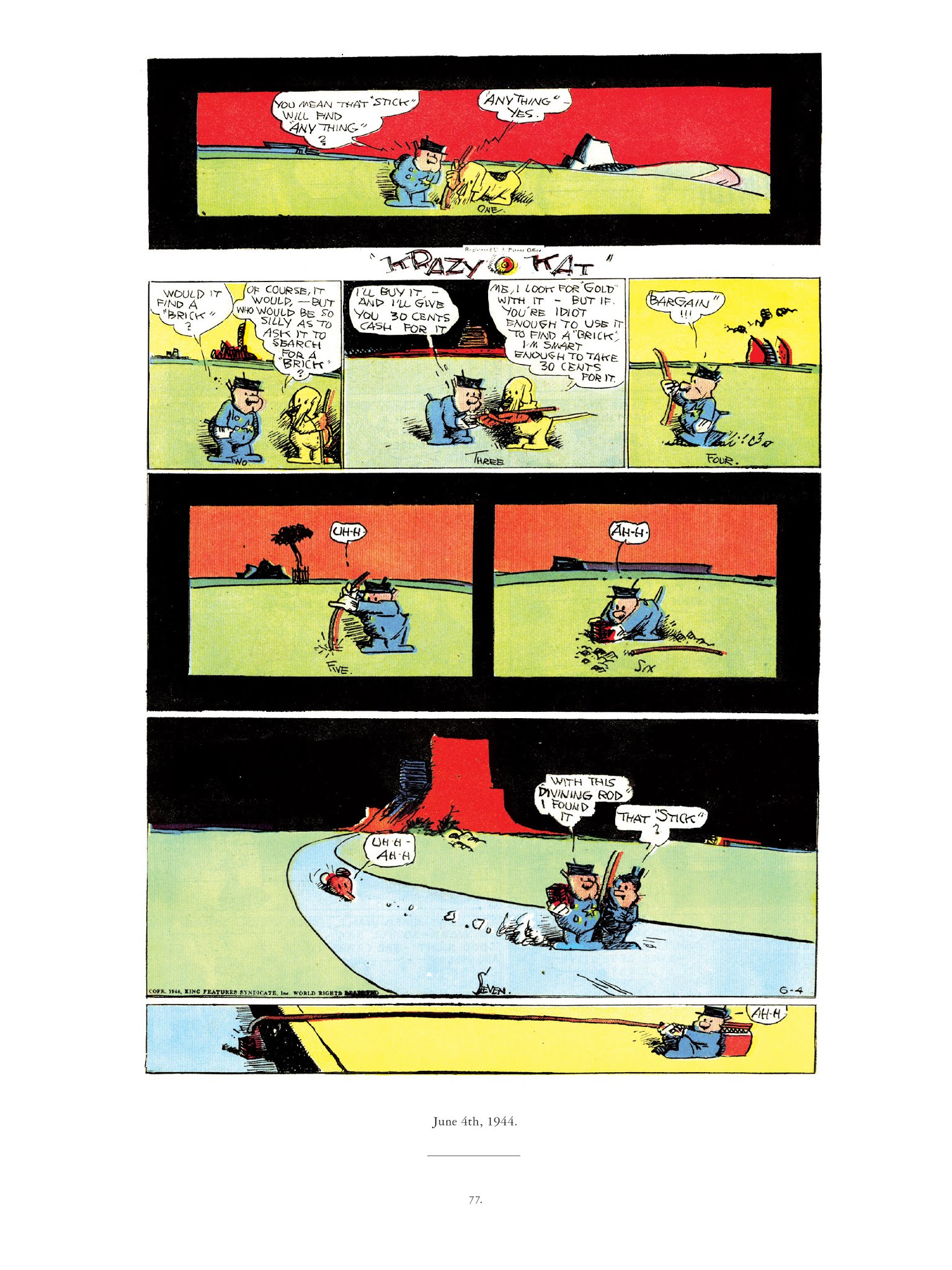 Read online Krazy & Ignatz comic -  Issue # TPB 13 - 103