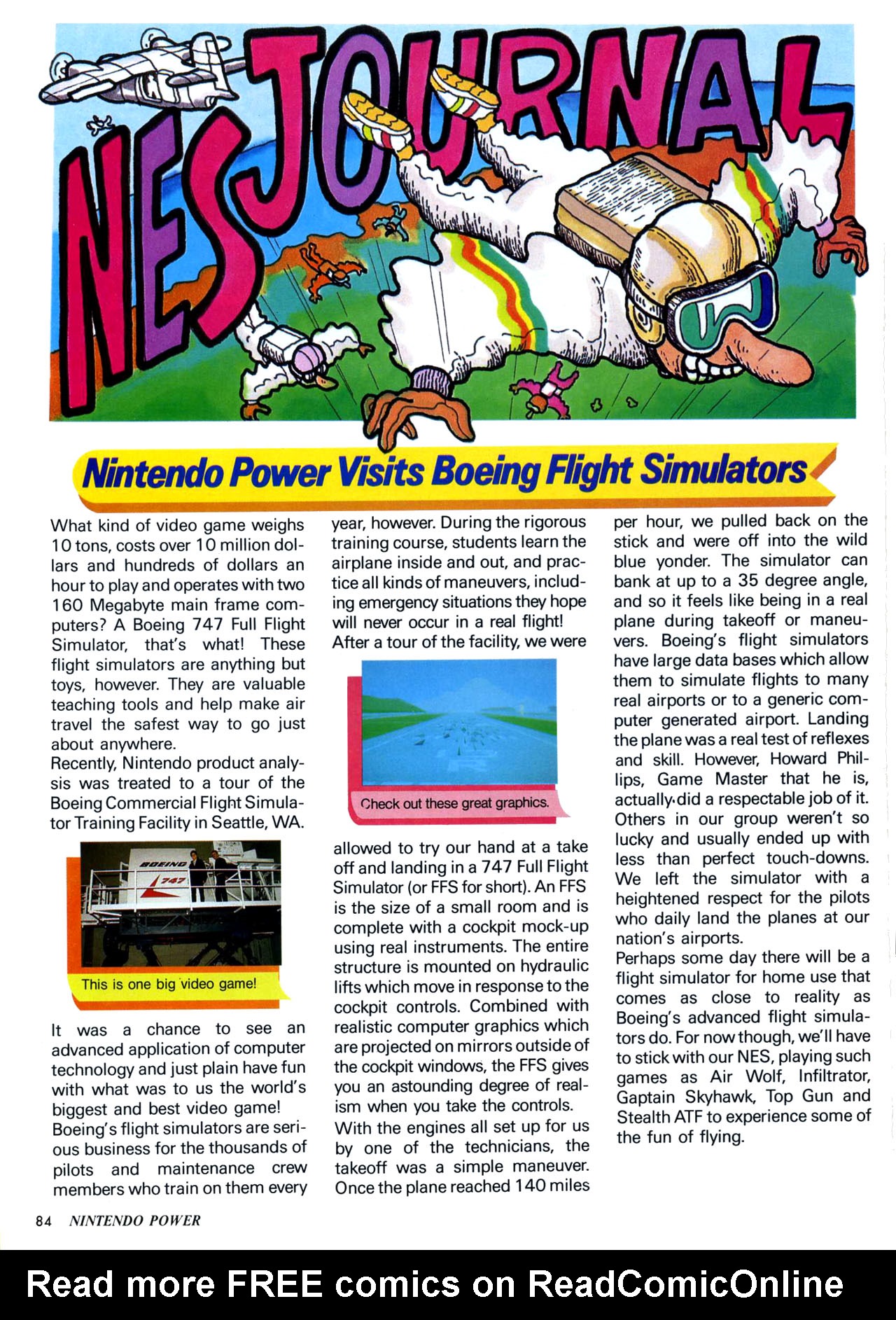 Read online Nintendo Power comic -  Issue #12 - 77