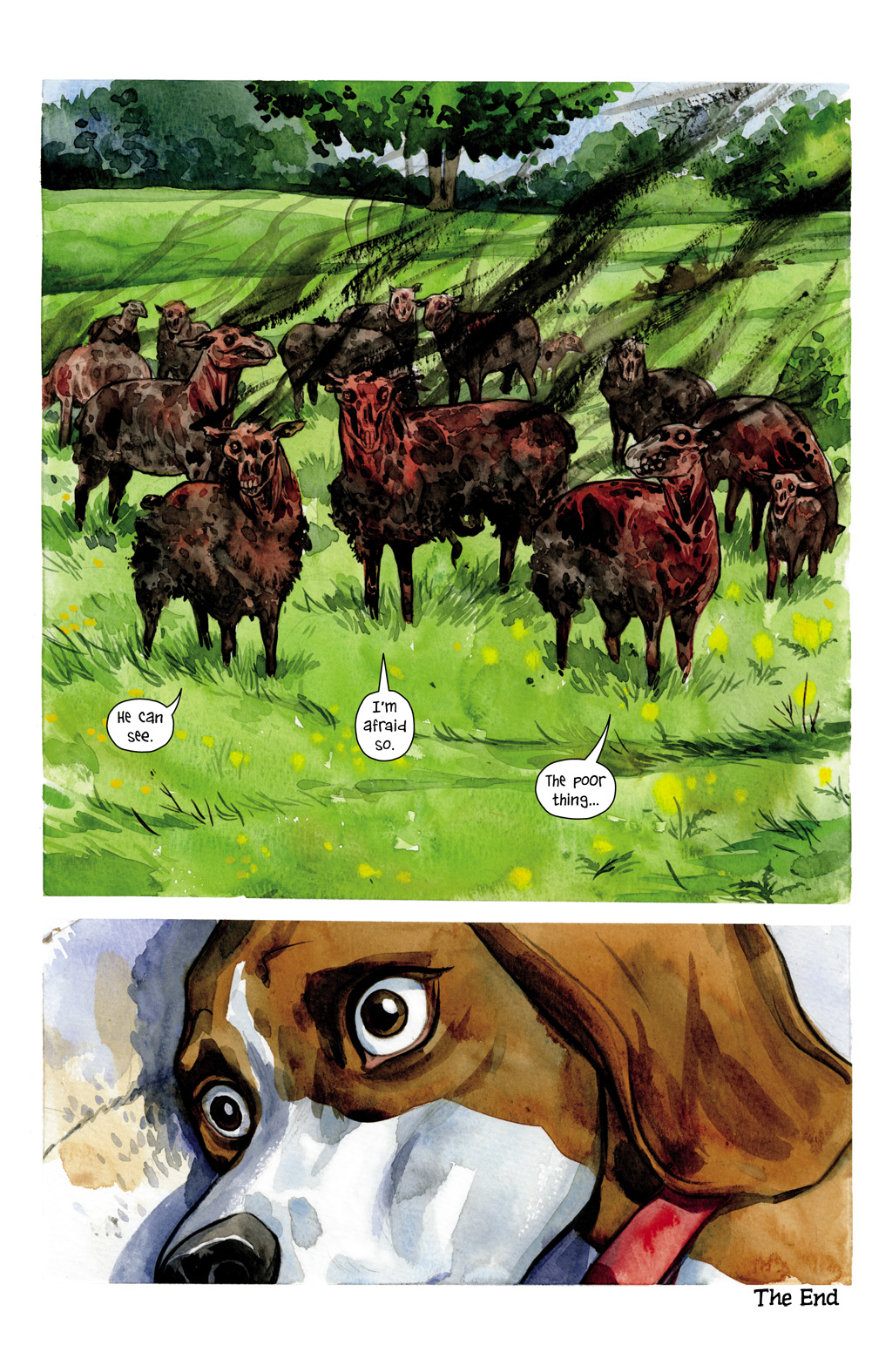 Read online Beasts of Burden: Neighborhood Watch comic -  Issue # Full - 26