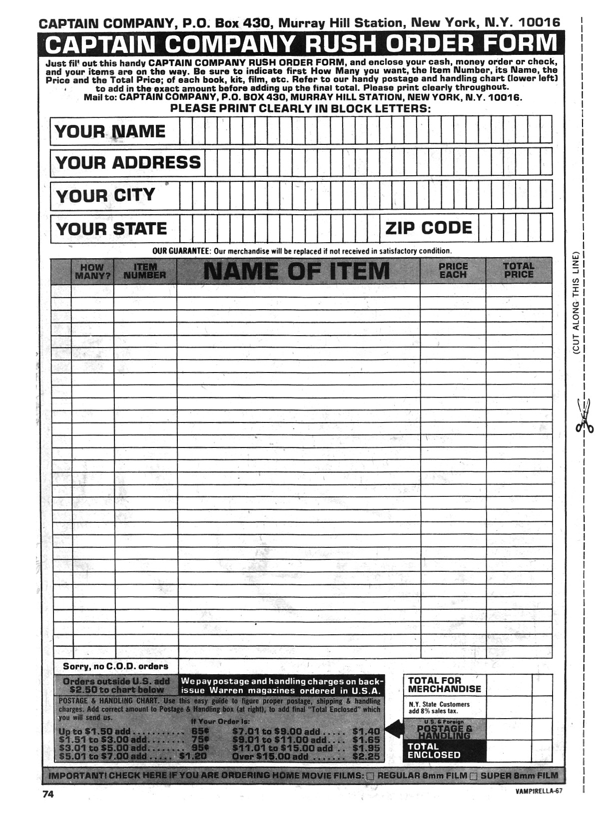 Read online Vampirella (1969) comic -  Issue #67 - 79