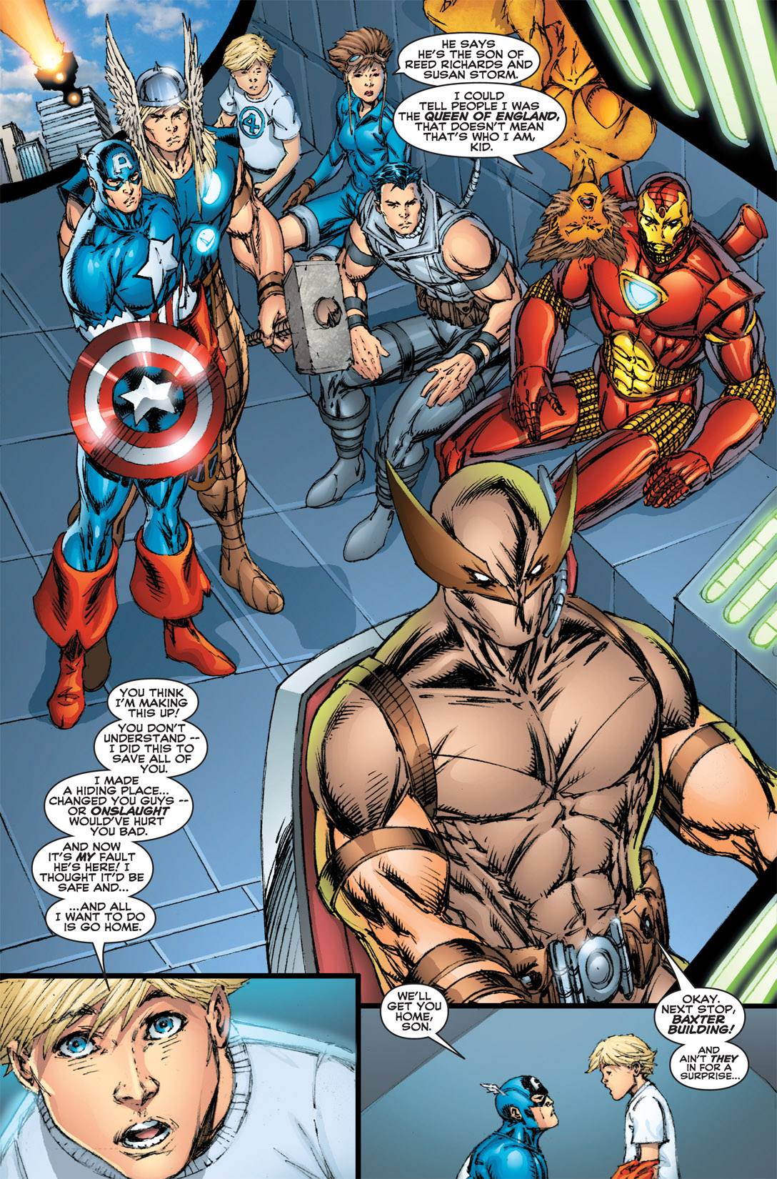 Read online Onslaught Reborn comic -  Issue #2 - 13