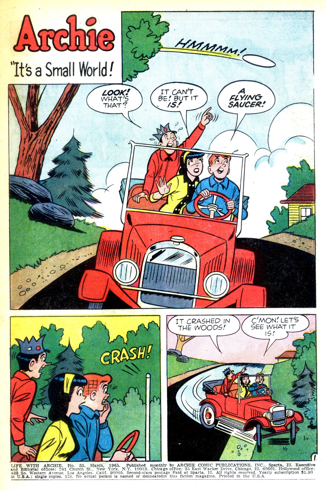 Read online Life With Archie (1958) comic -  Issue #35 - 3
