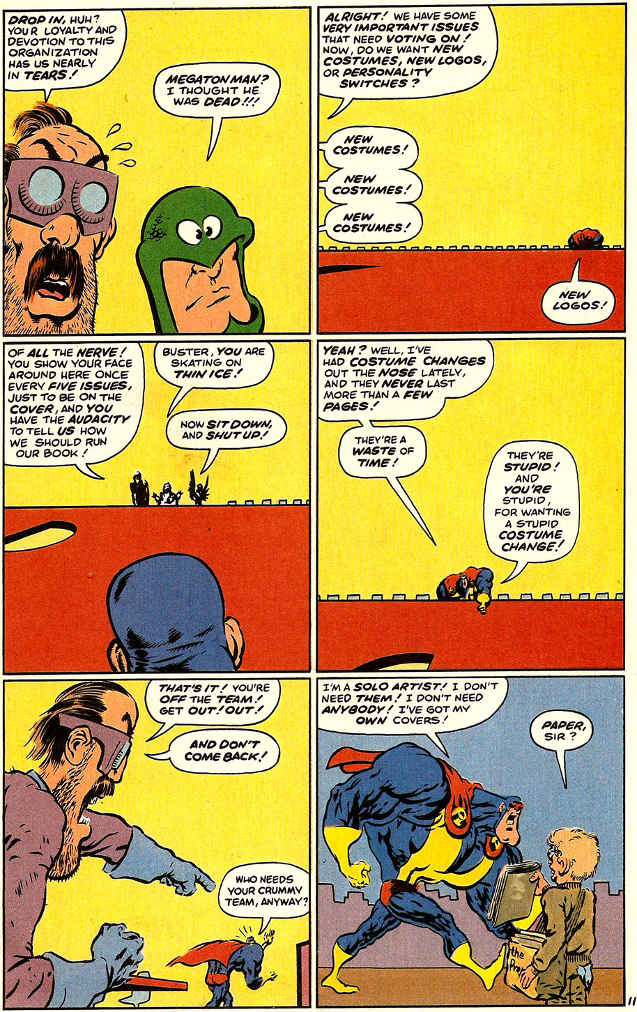 Read online Megaton Man comic -  Issue #8 - 13