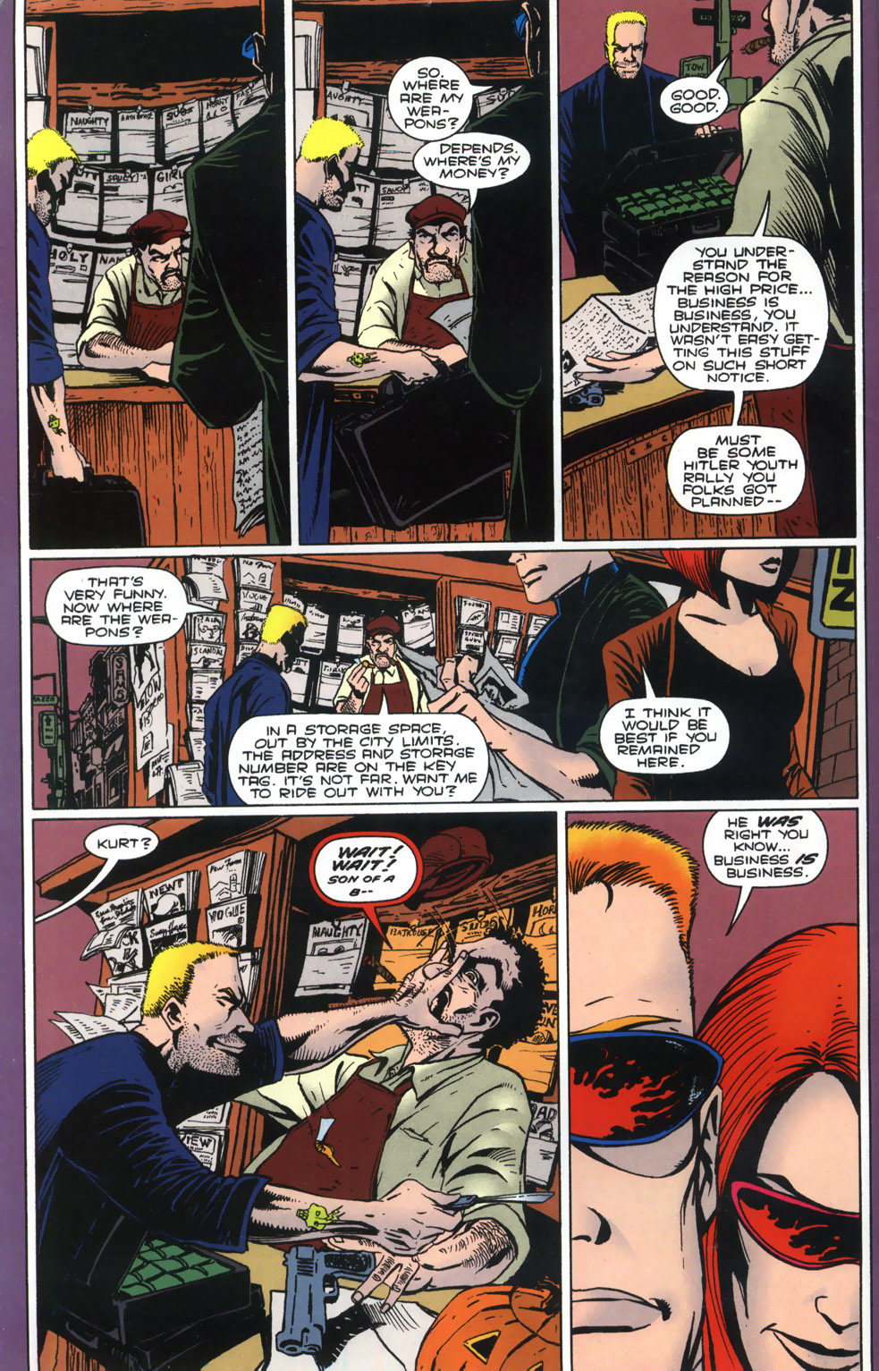 Read online The Mask: The Hunt for Green October comic -  Issue #3 - 3