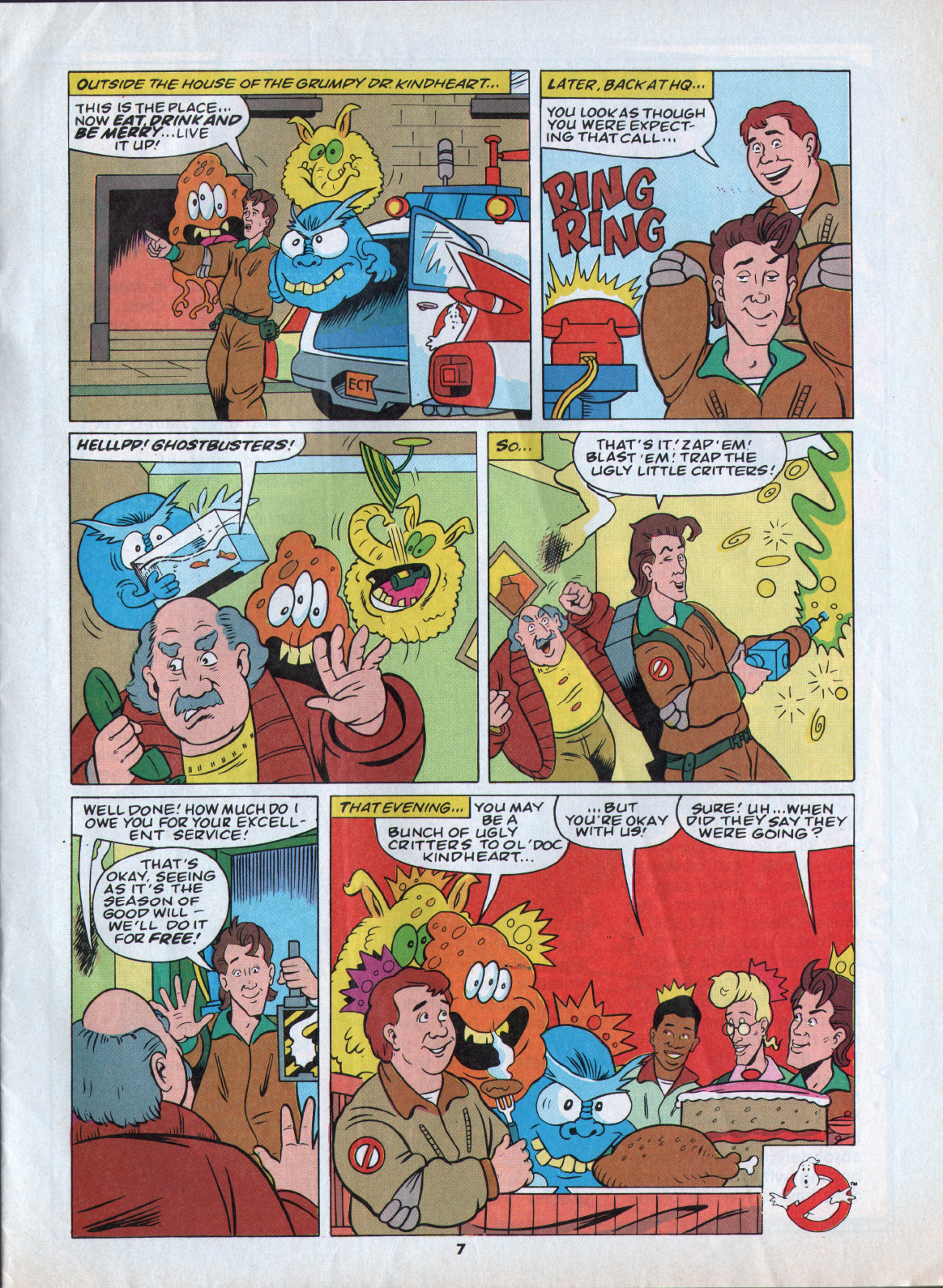 Read online The Real Ghostbusters comic -  Issue #81 - 7