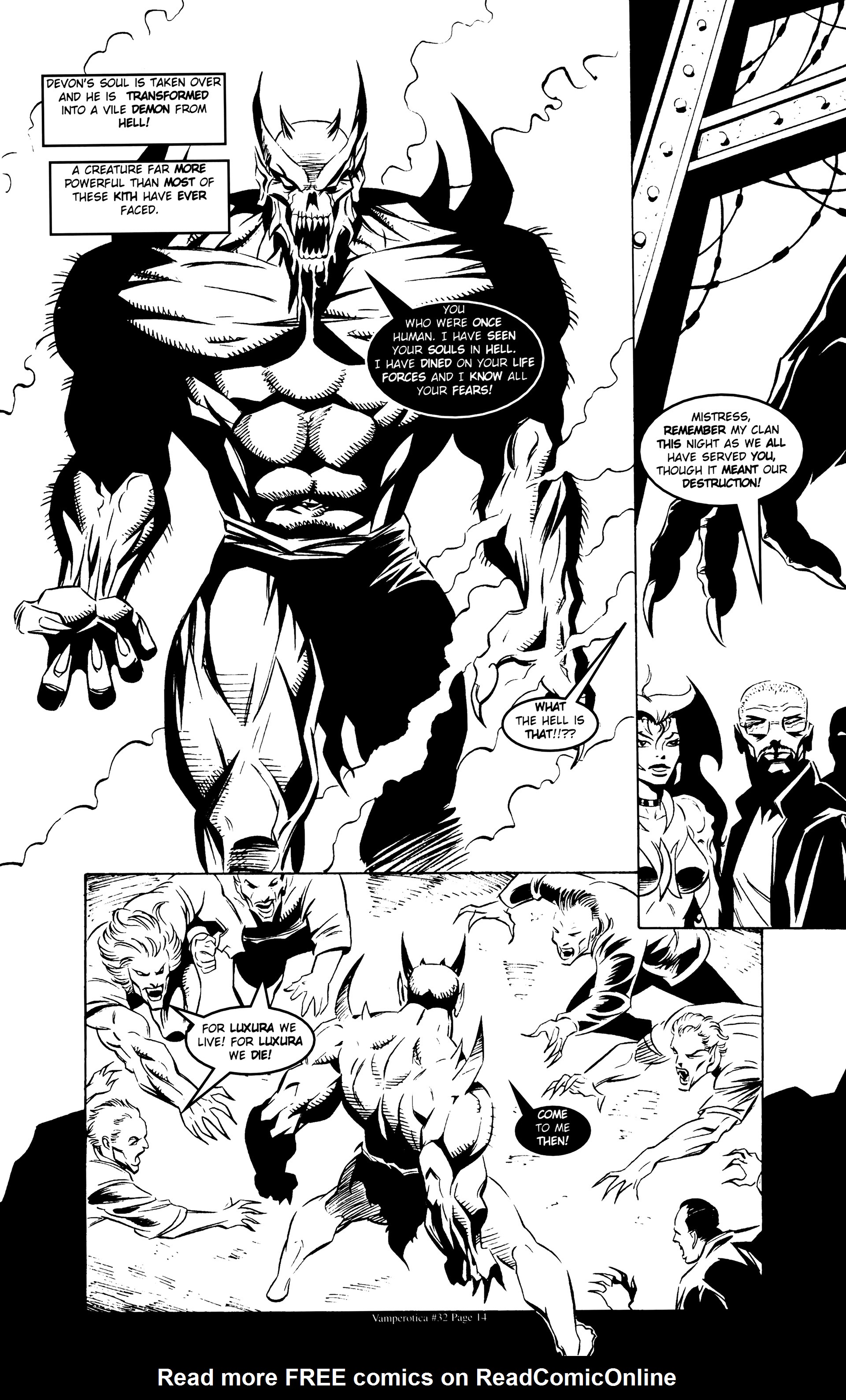 Read online Vamperotica comic -  Issue #32 - 15