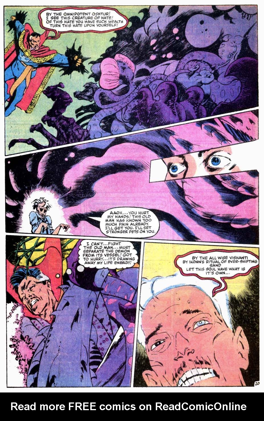 Read online Doctor Strange (1974) comic -  Issue #64 - 21