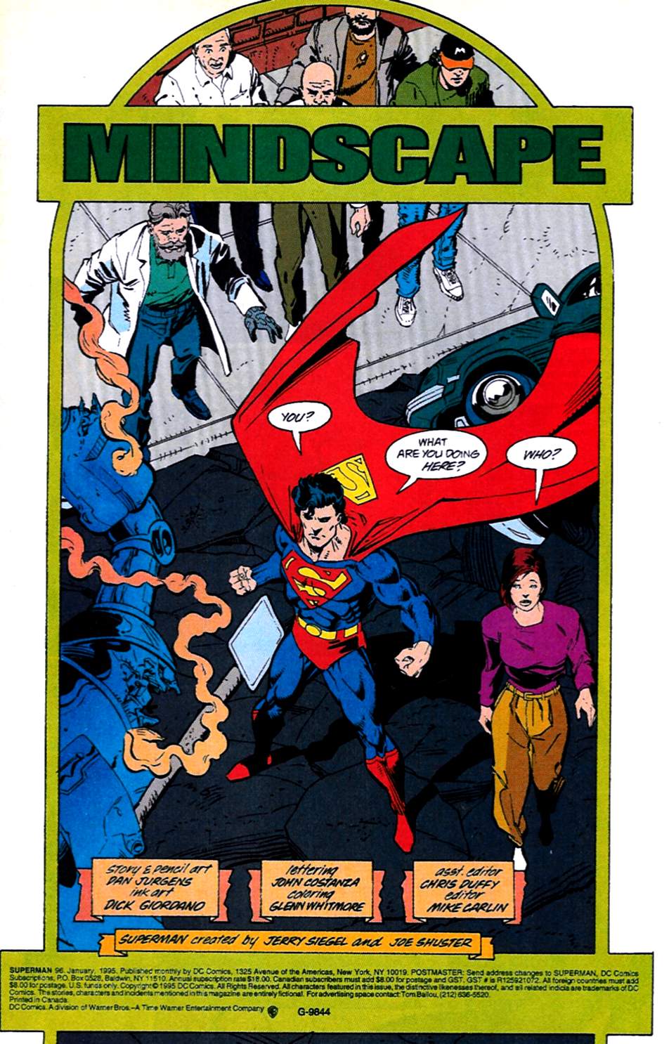Read online Superman (1987) comic -  Issue #96 - 2