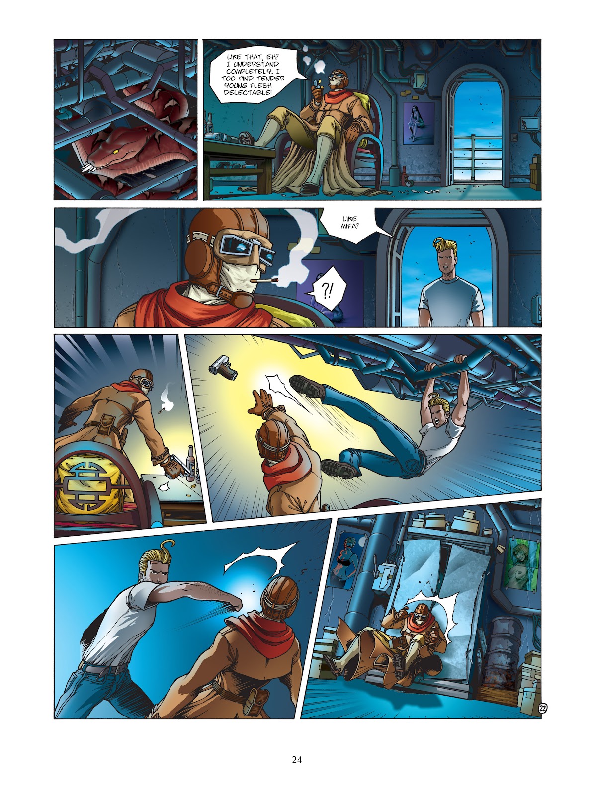 Read Online Golden City Comic Issue 4