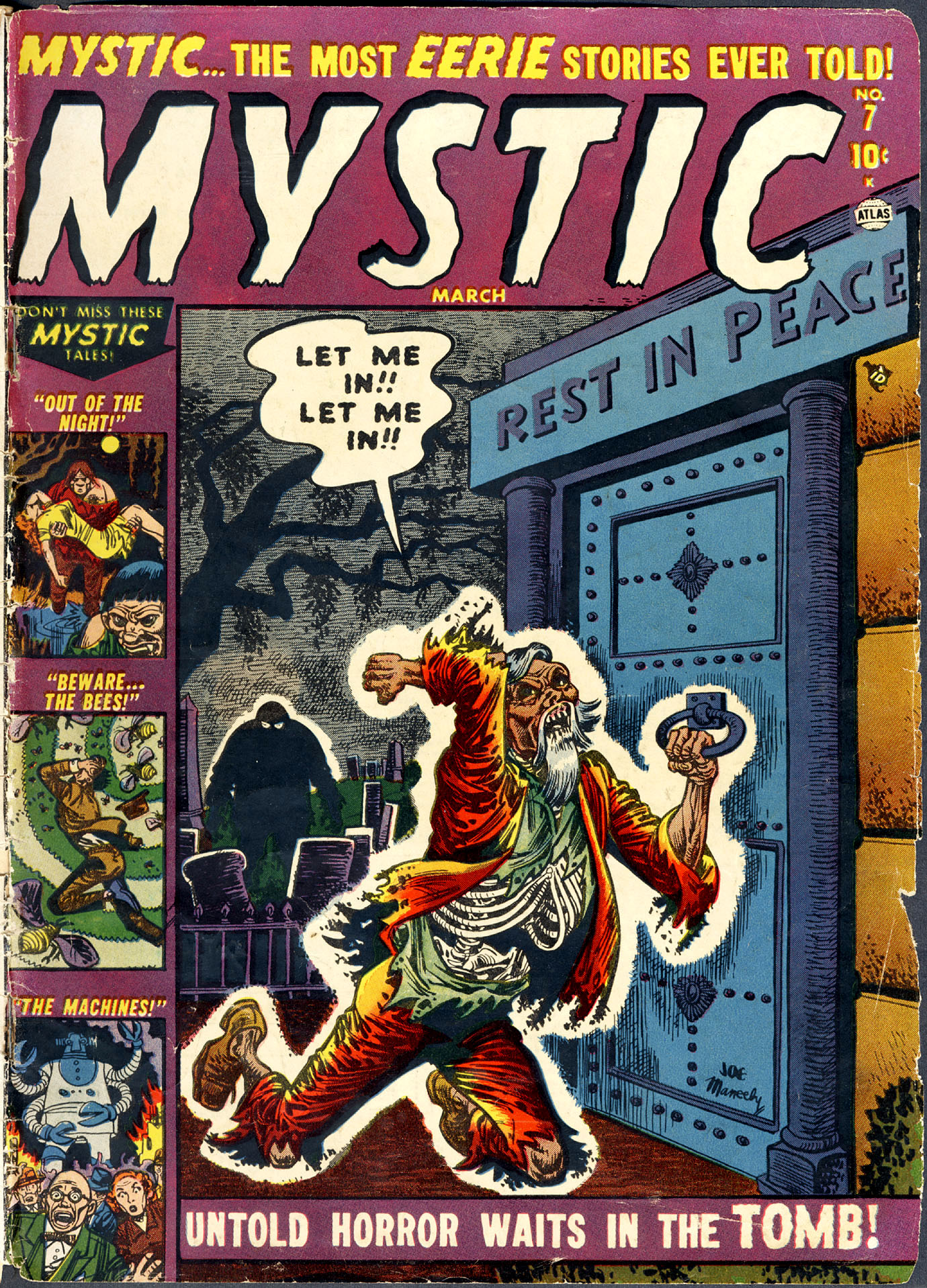 Read online Mystic (1951) comic -  Issue #7 - 1