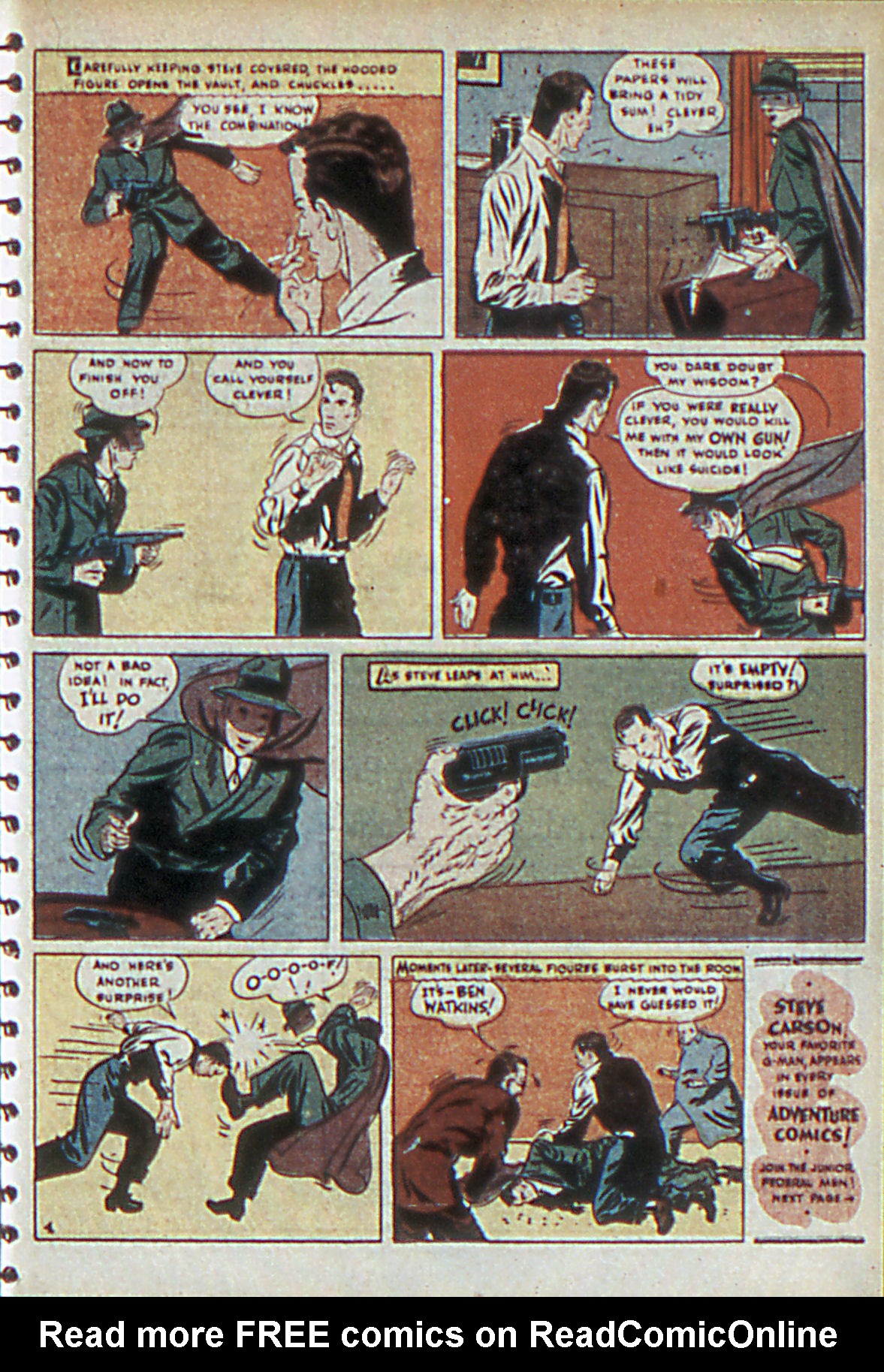 Read online Adventure Comics (1938) comic -  Issue #55 - 30
