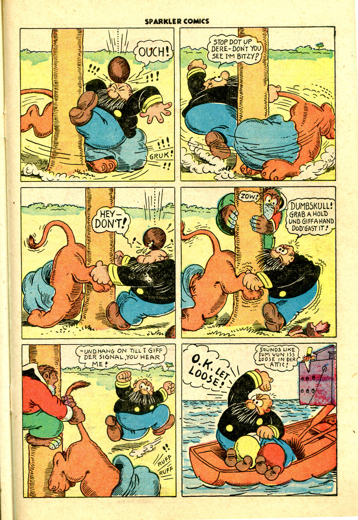 Read online Sparkler Comics comic -  Issue #55 - 41