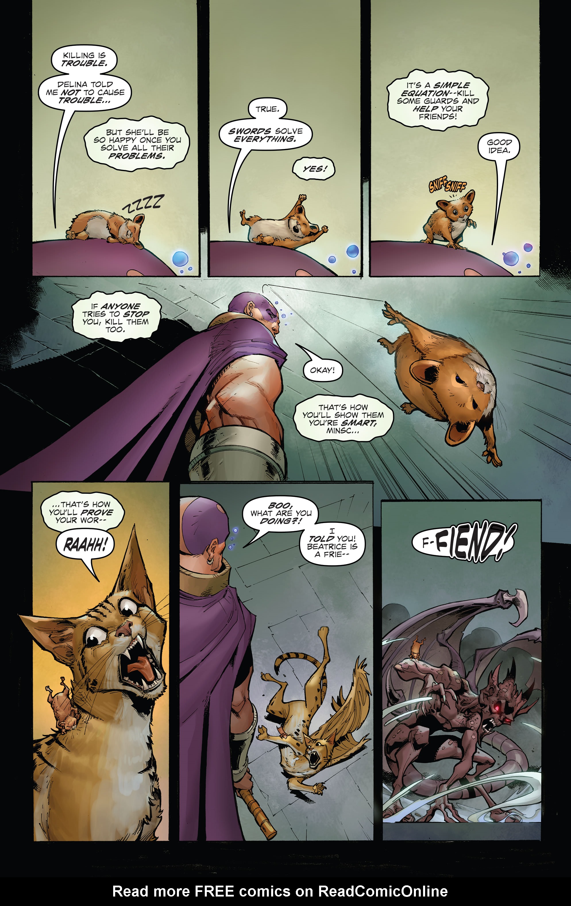 Read online Dungeons & Dragons: Infernal Tides comic -  Issue #2 - 11