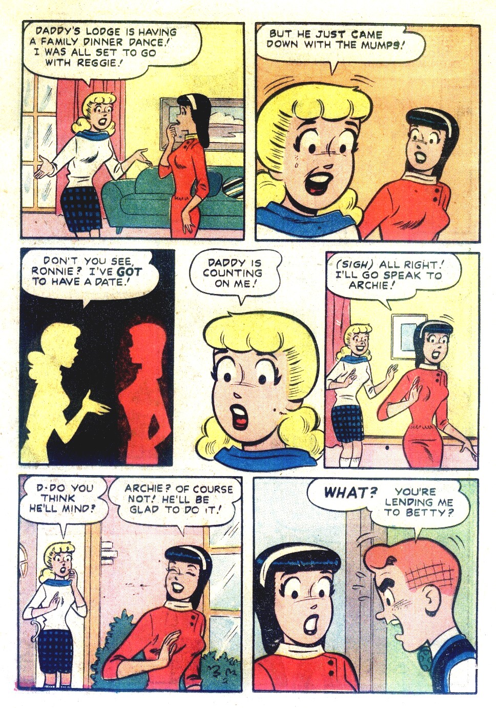 Read online Archie's Girls Betty and Veronica comic -  Issue #55 - 5