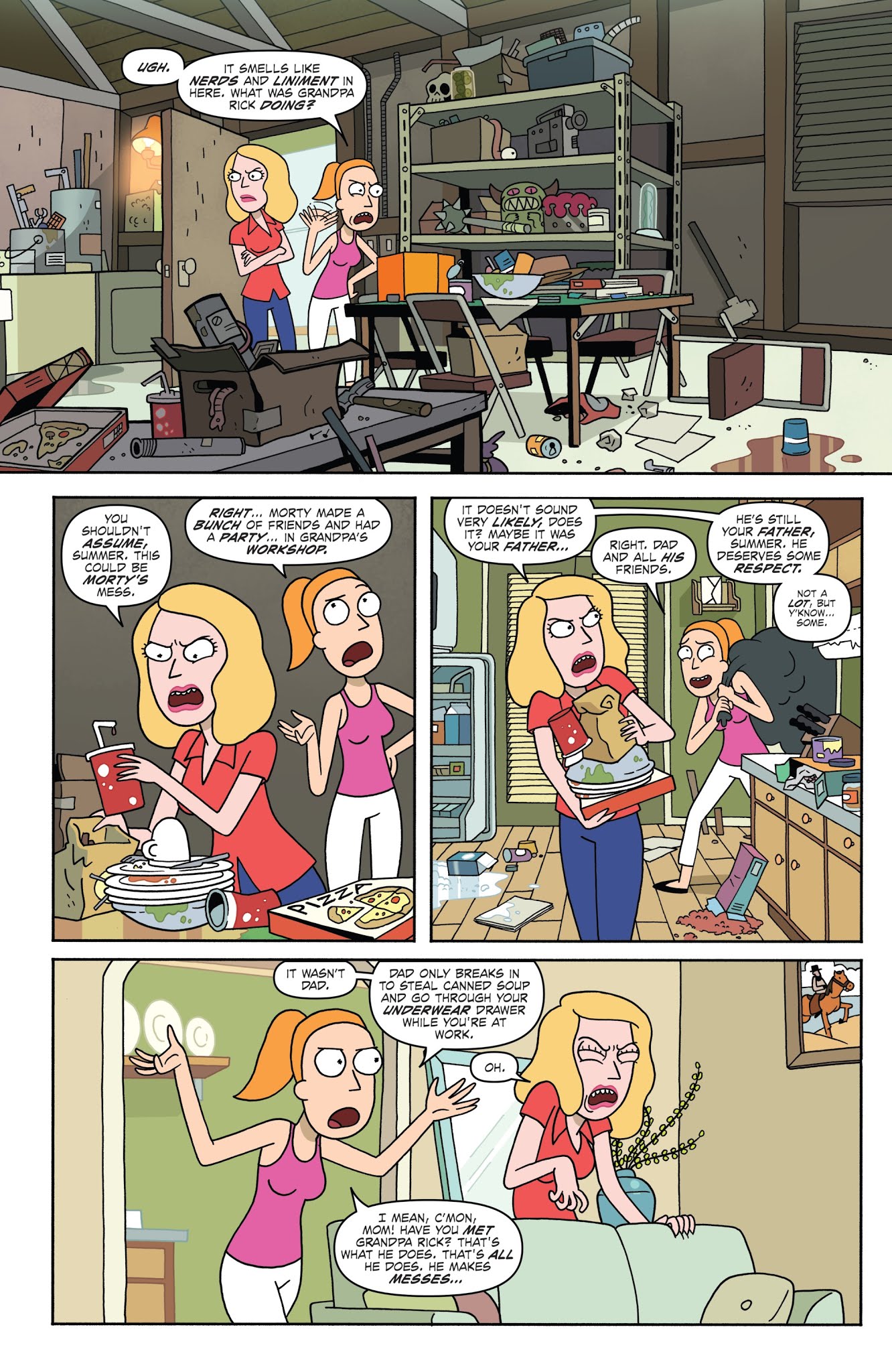 Read online Rick and Morty vs Dungeons & Dragons comic -  Issue #2 - 3