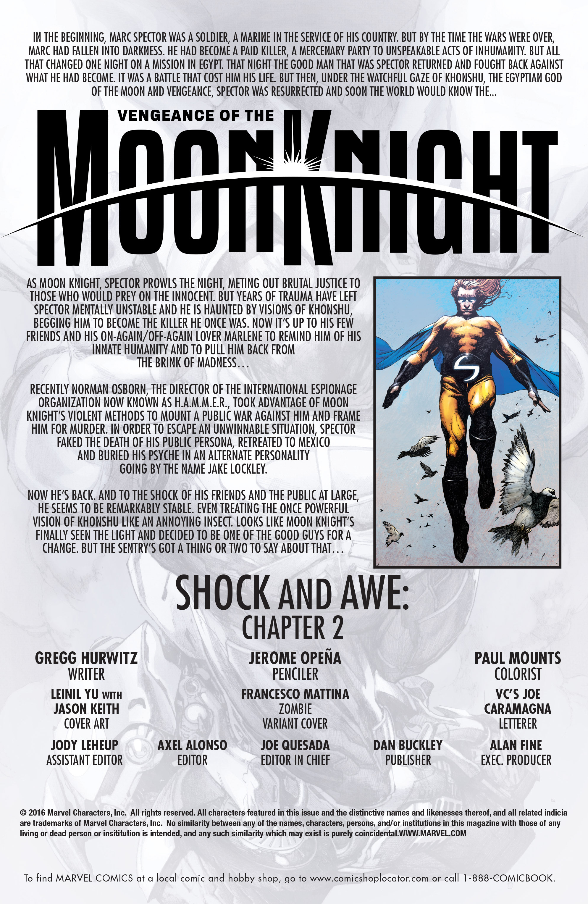 Read online Vengeance of the Moon Knight comic -  Issue #2 - 2