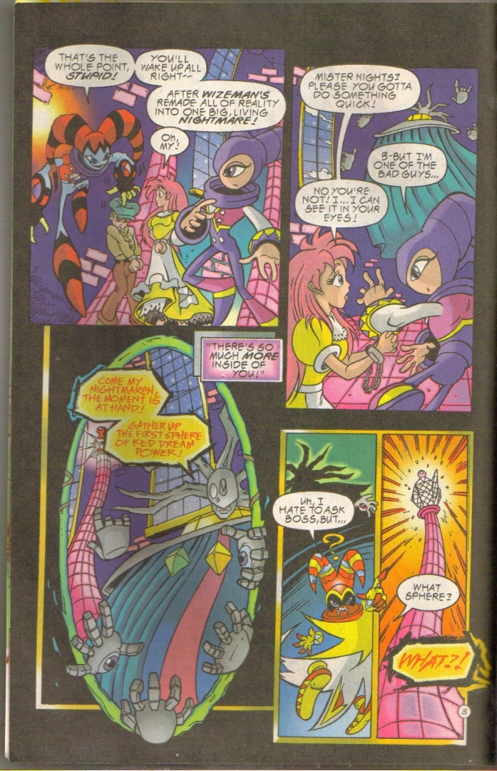 Read online NiGHTS into Dreams... comic -  Issue #1 - 5