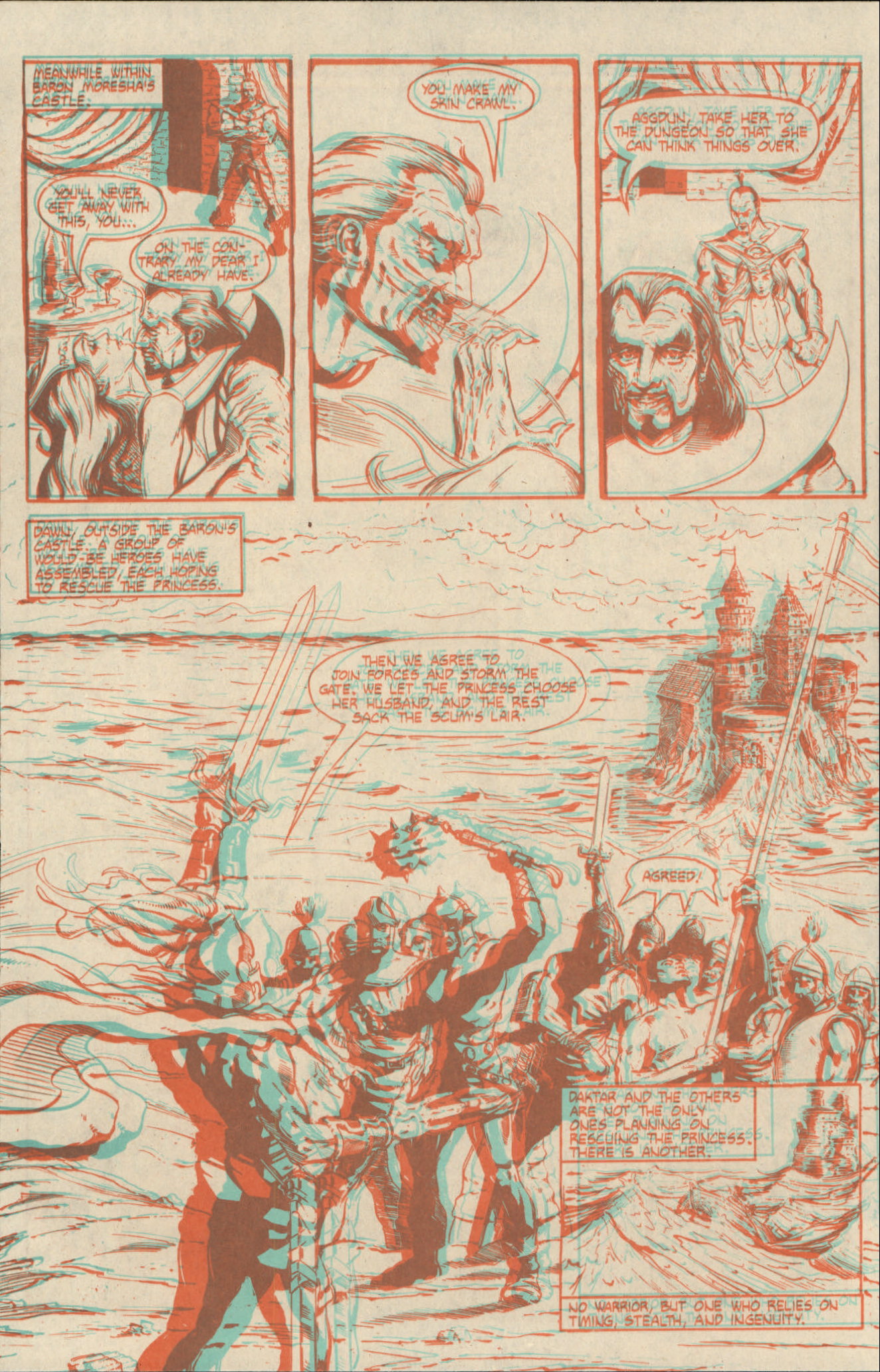 Read online Blackthorne 3-D Series comic -  Issue #3 - 28