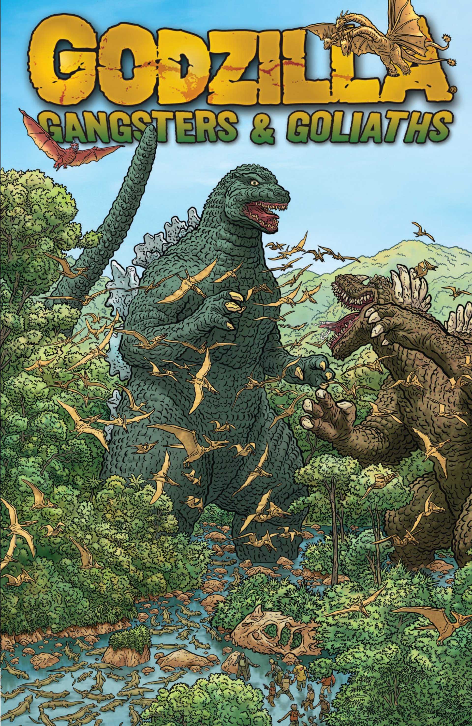 Read online Godzilla: Gangsters and Goliaths comic -  Issue # Full - 1