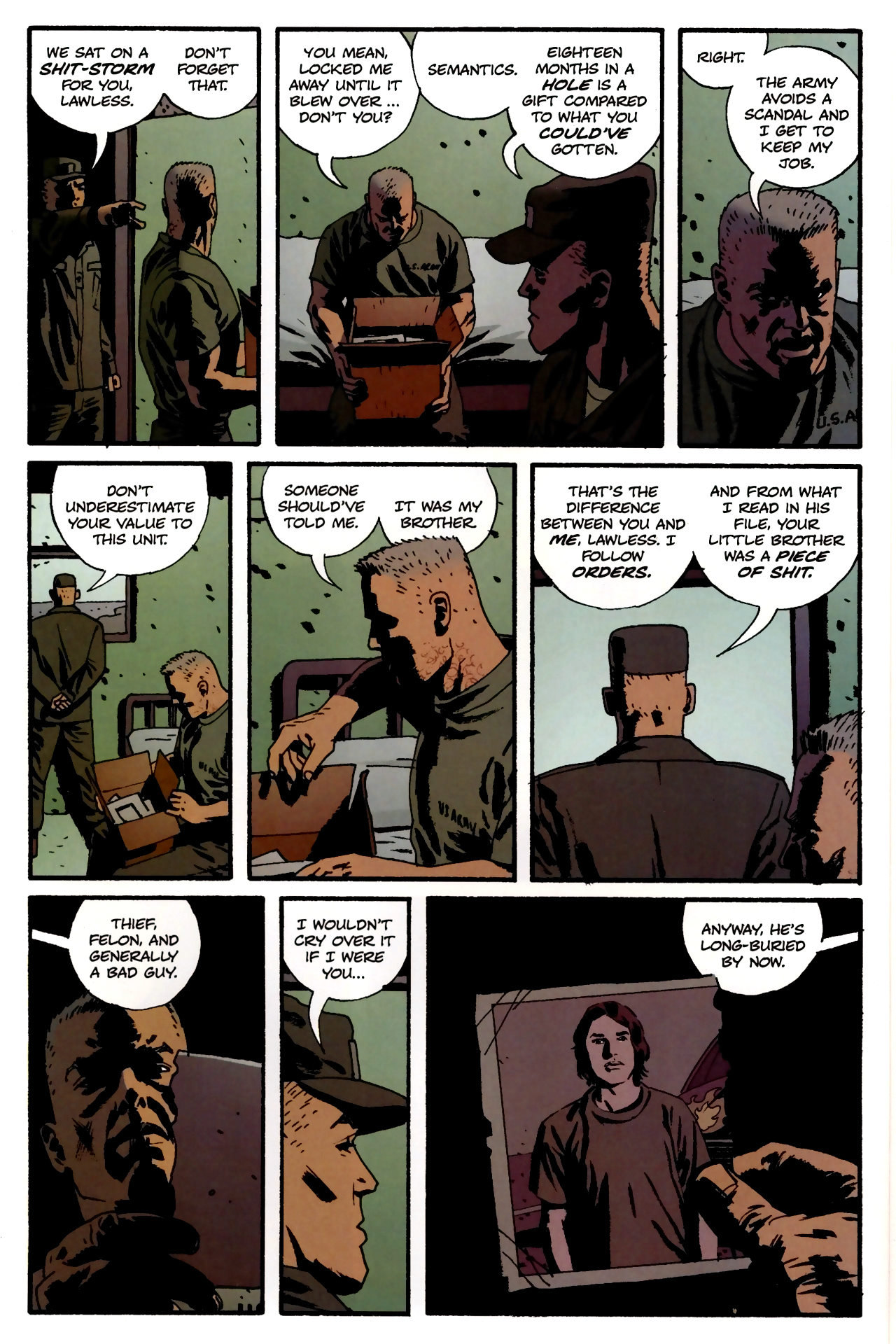 Read online Criminal (2006) comic -  Issue #6 - 8