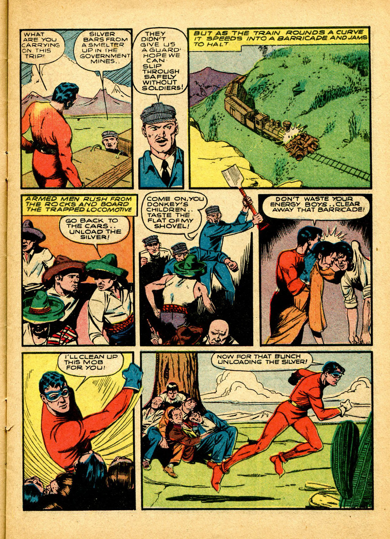 Read online Captain Flight Comics comic -  Issue #7 - 13