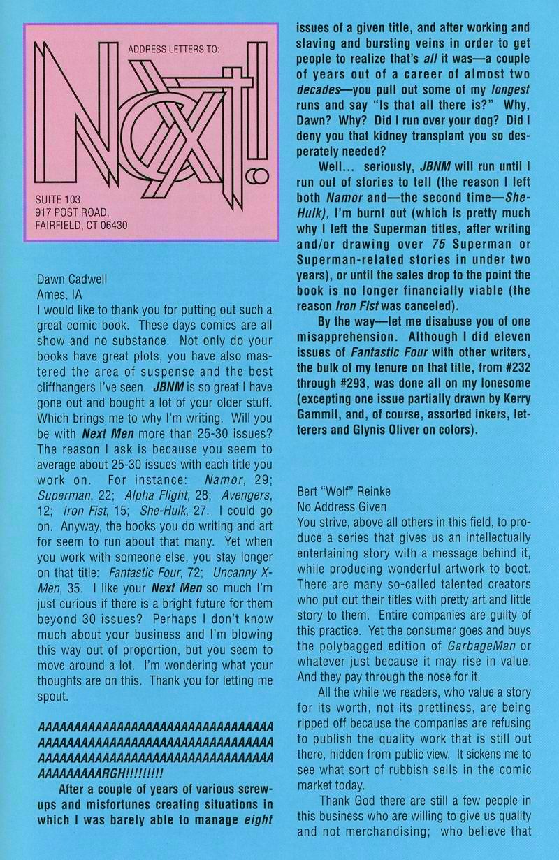 Read online John Byrne's Next Men (1992) comic -  Issue #22 - 27