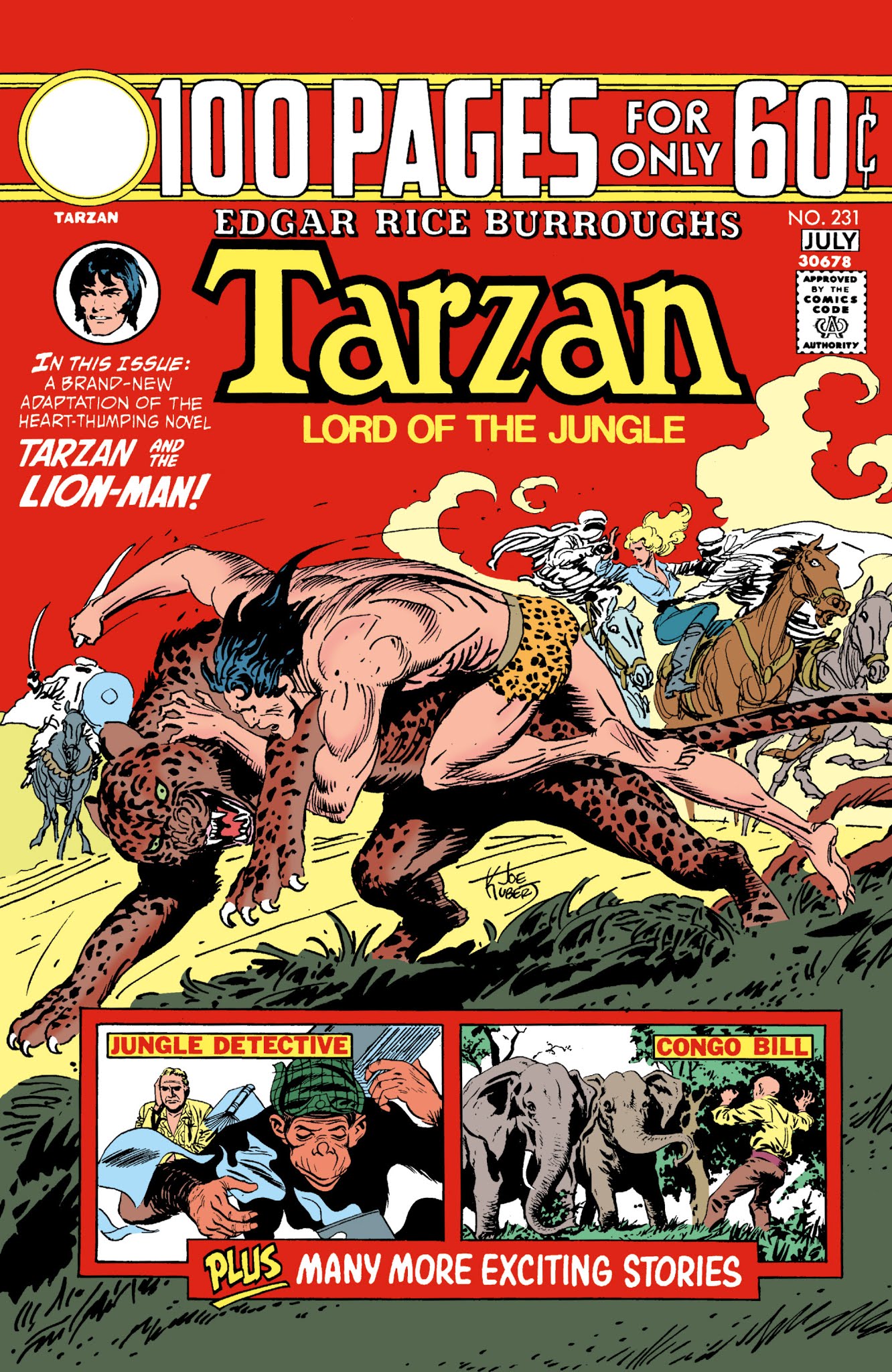 Read online Edgar Rice Burroughs' Tarzan The Joe Kubert Years comic -  Issue # TPB 3 (Part 1) - 109