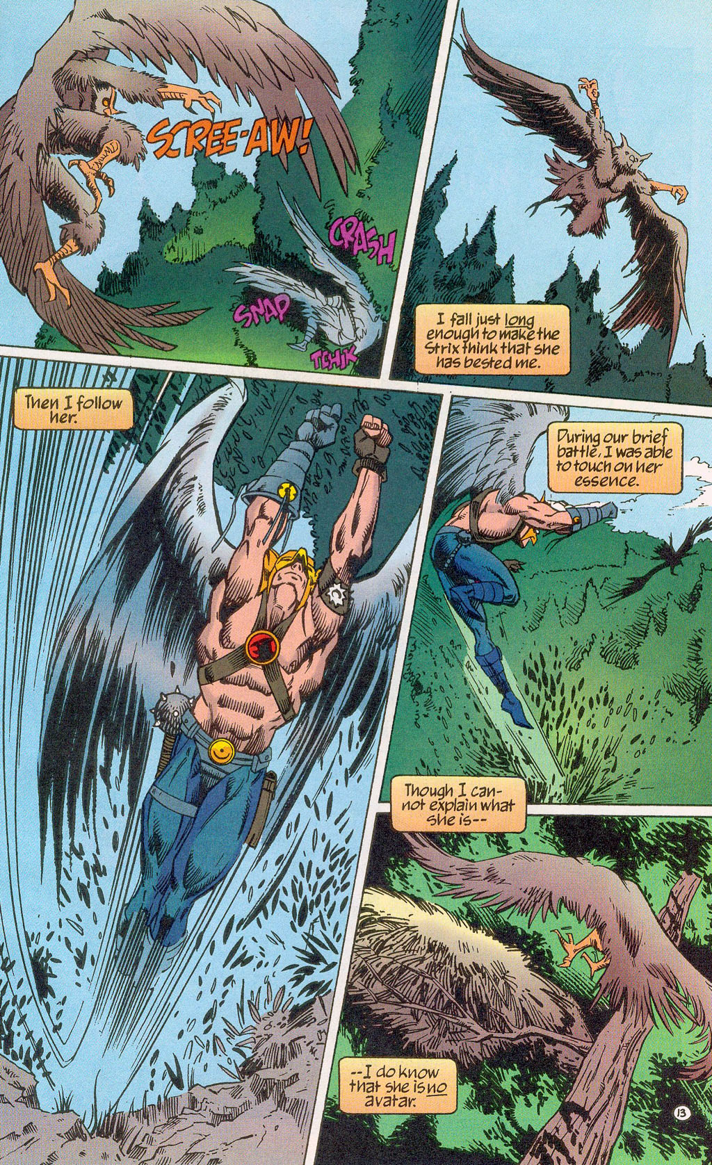 Hawkman (1993) Issue #18 #21 - English 16