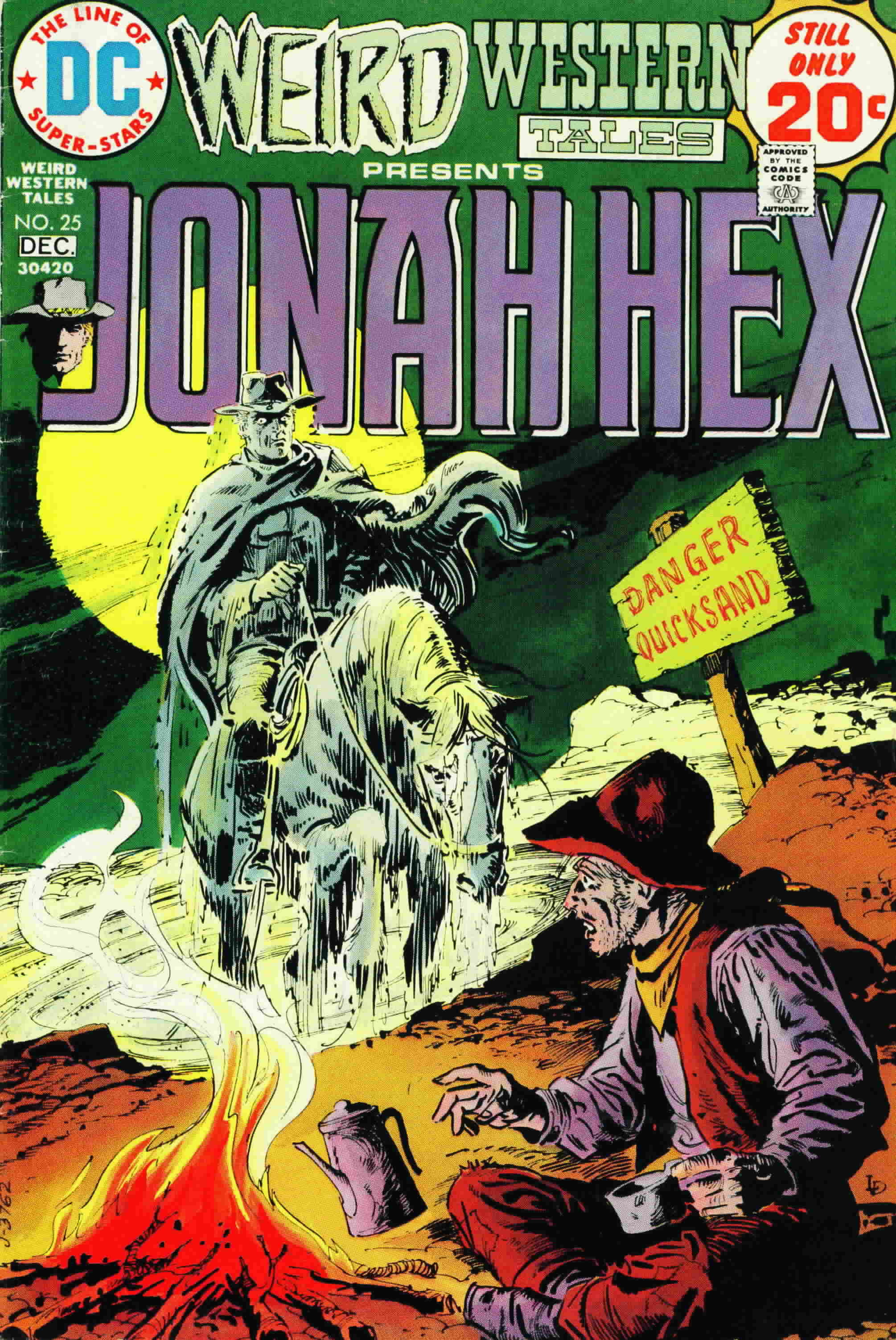 Read online Weird Western Tales (1972) comic -  Issue #25 - 1