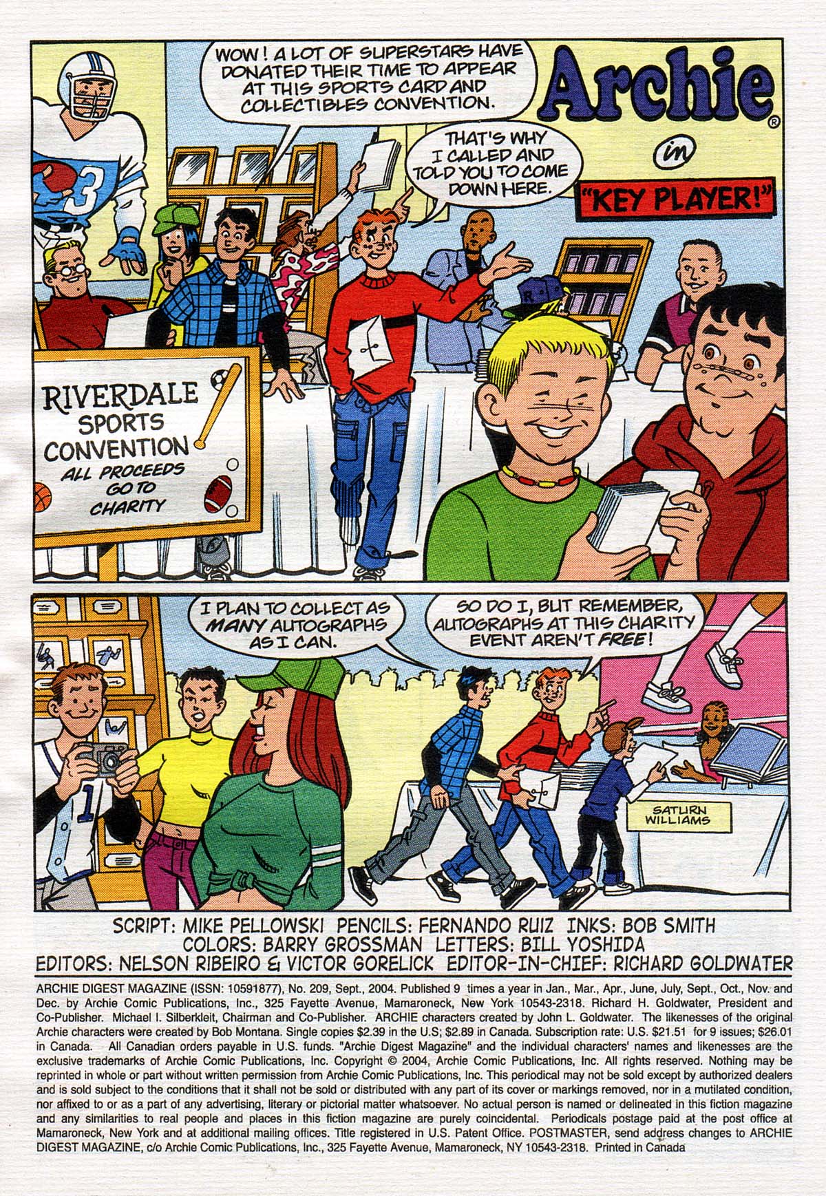 Read online Archie Digest Magazine comic -  Issue #209 - 3