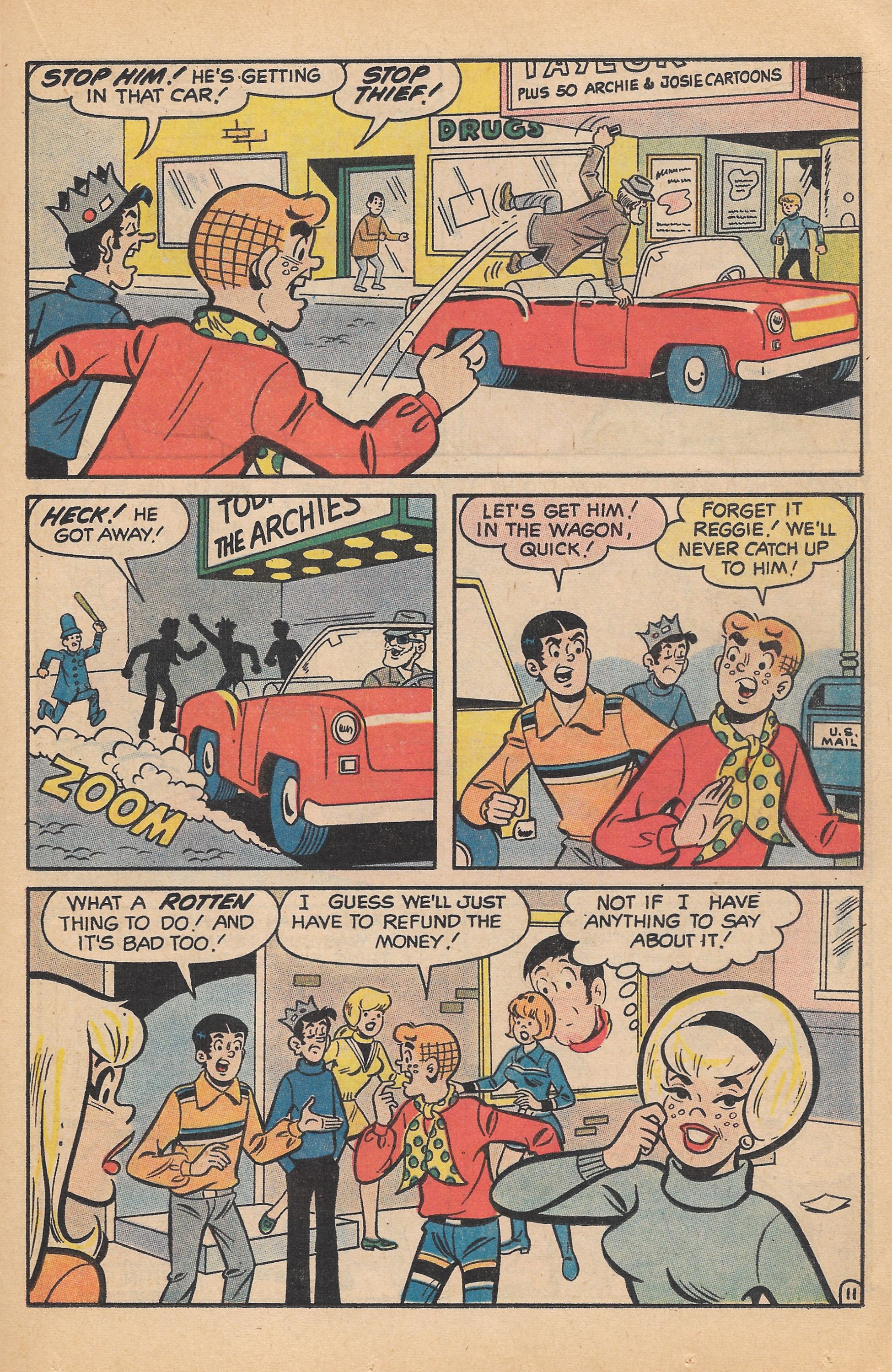 Read online Archie's TV Laugh-Out comic -  Issue #7 - 55