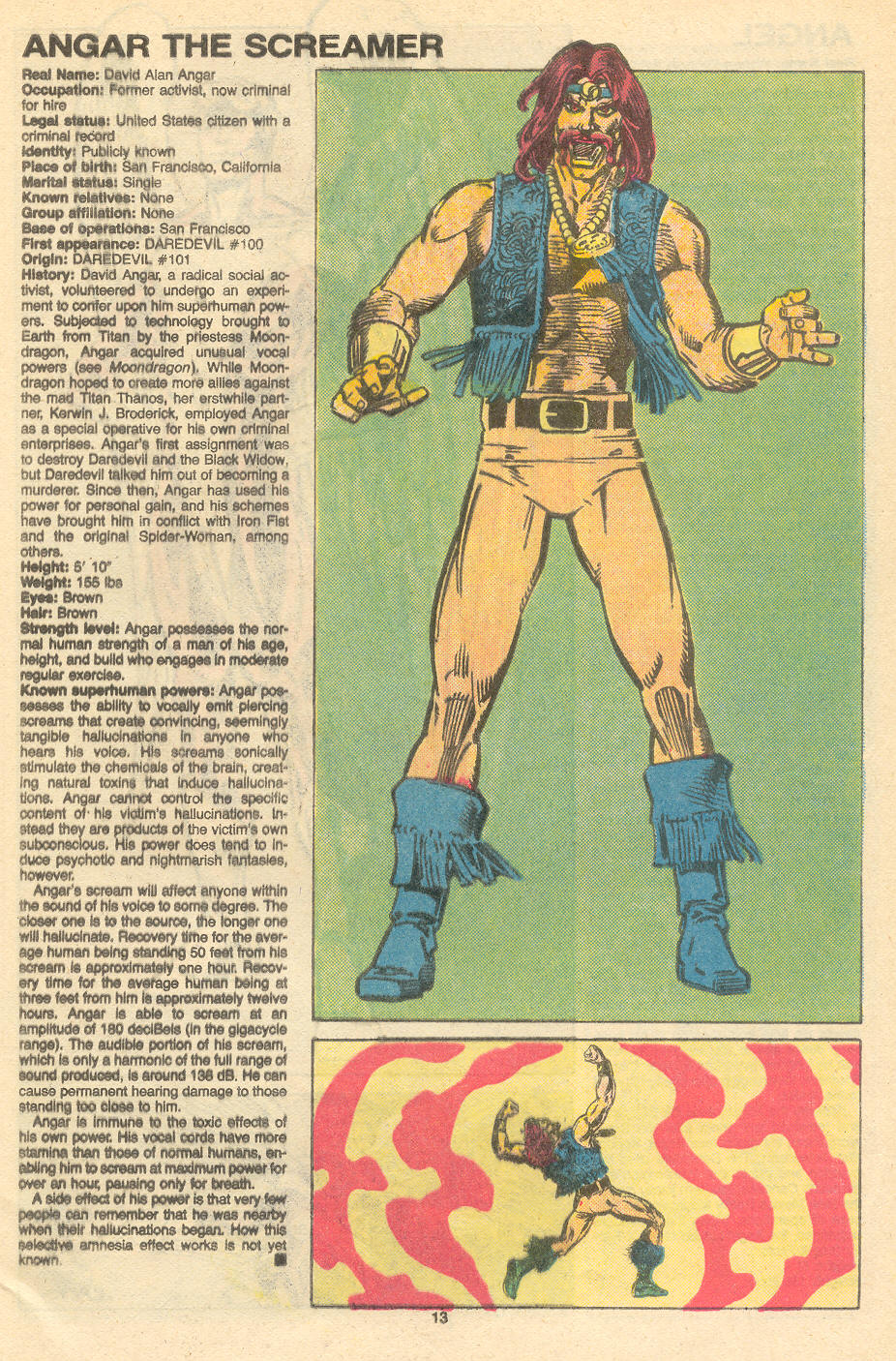 Read online The Official Handbook of the Marvel Universe Deluxe Edition comic -  Issue #1 - 15