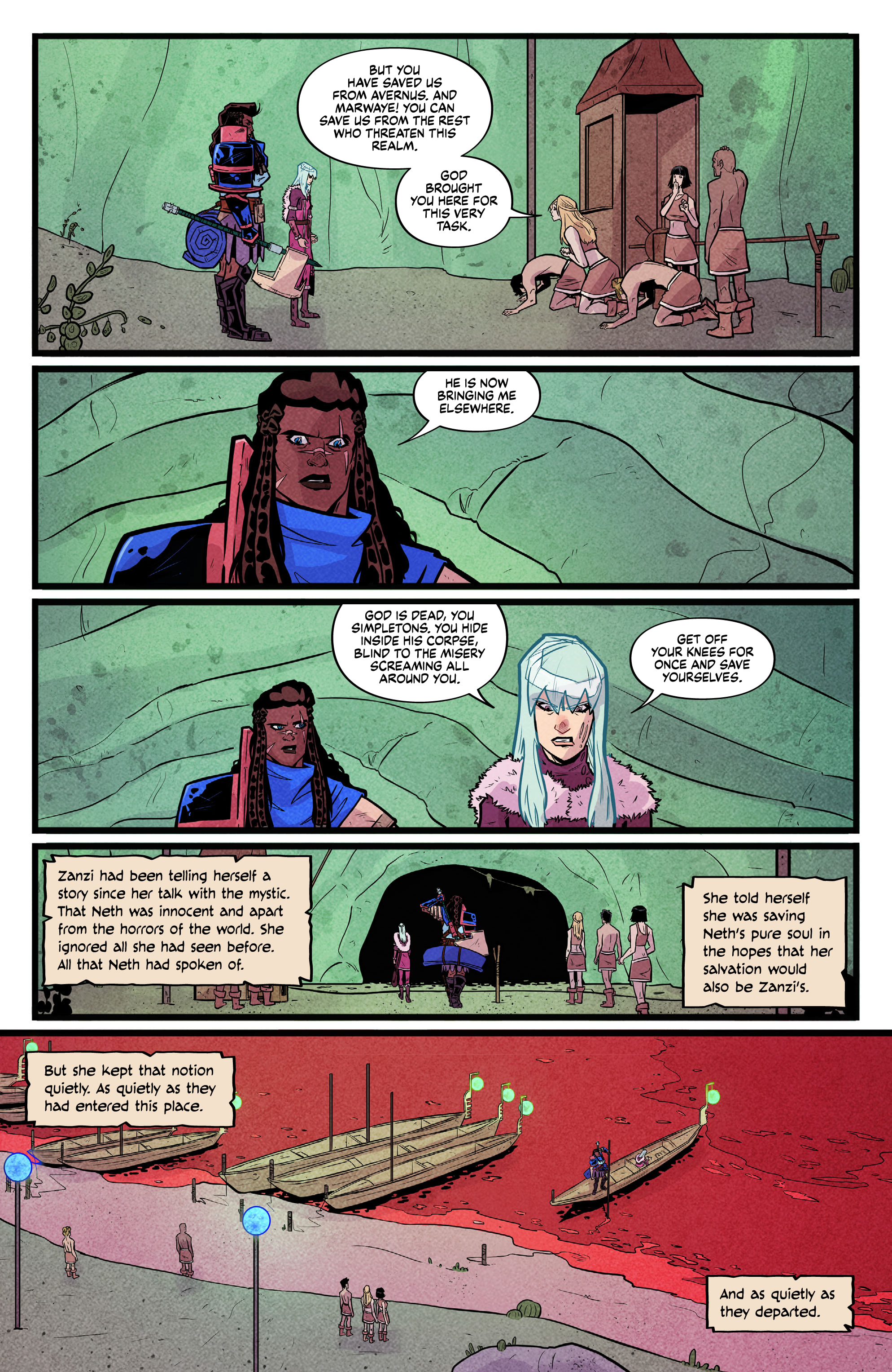 Read online Godfell comic -  Issue #3 - 25