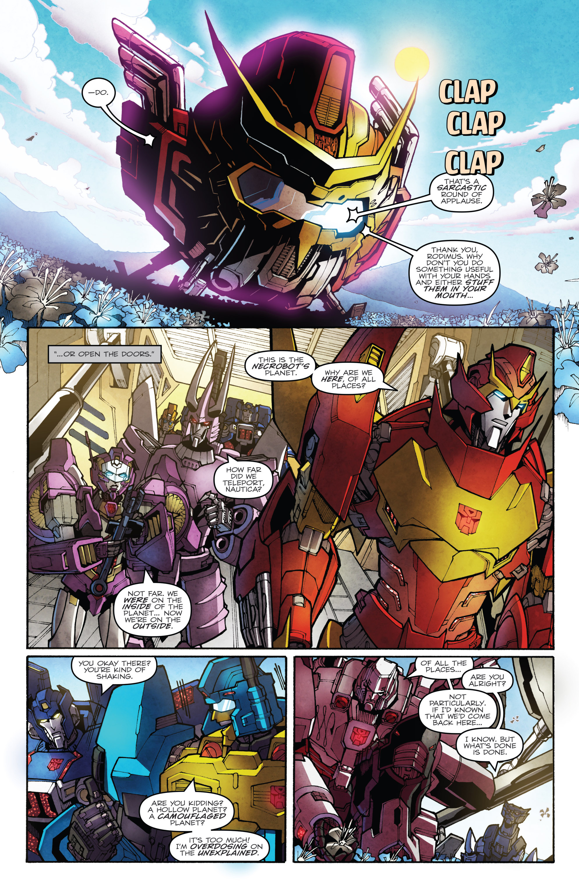 Read online The Transformers: More Than Meets The Eye comic -  Issue #50 - 17