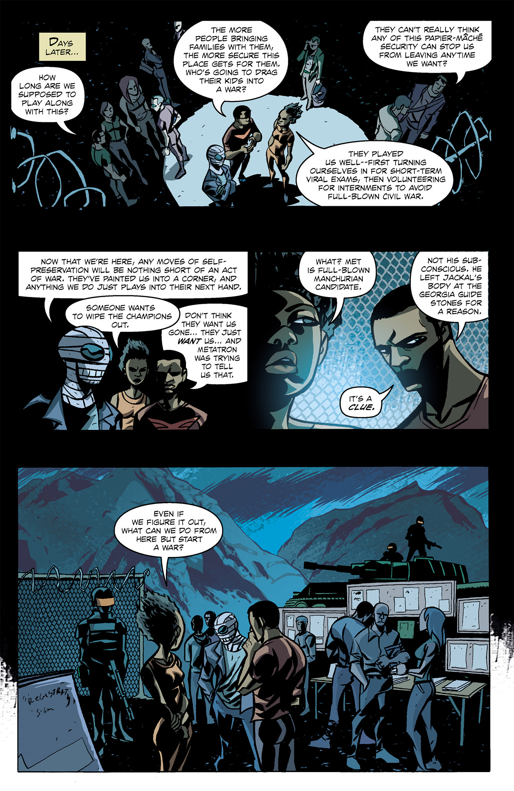 Read online The Victories (2013) comic -  Issue #5 - 21