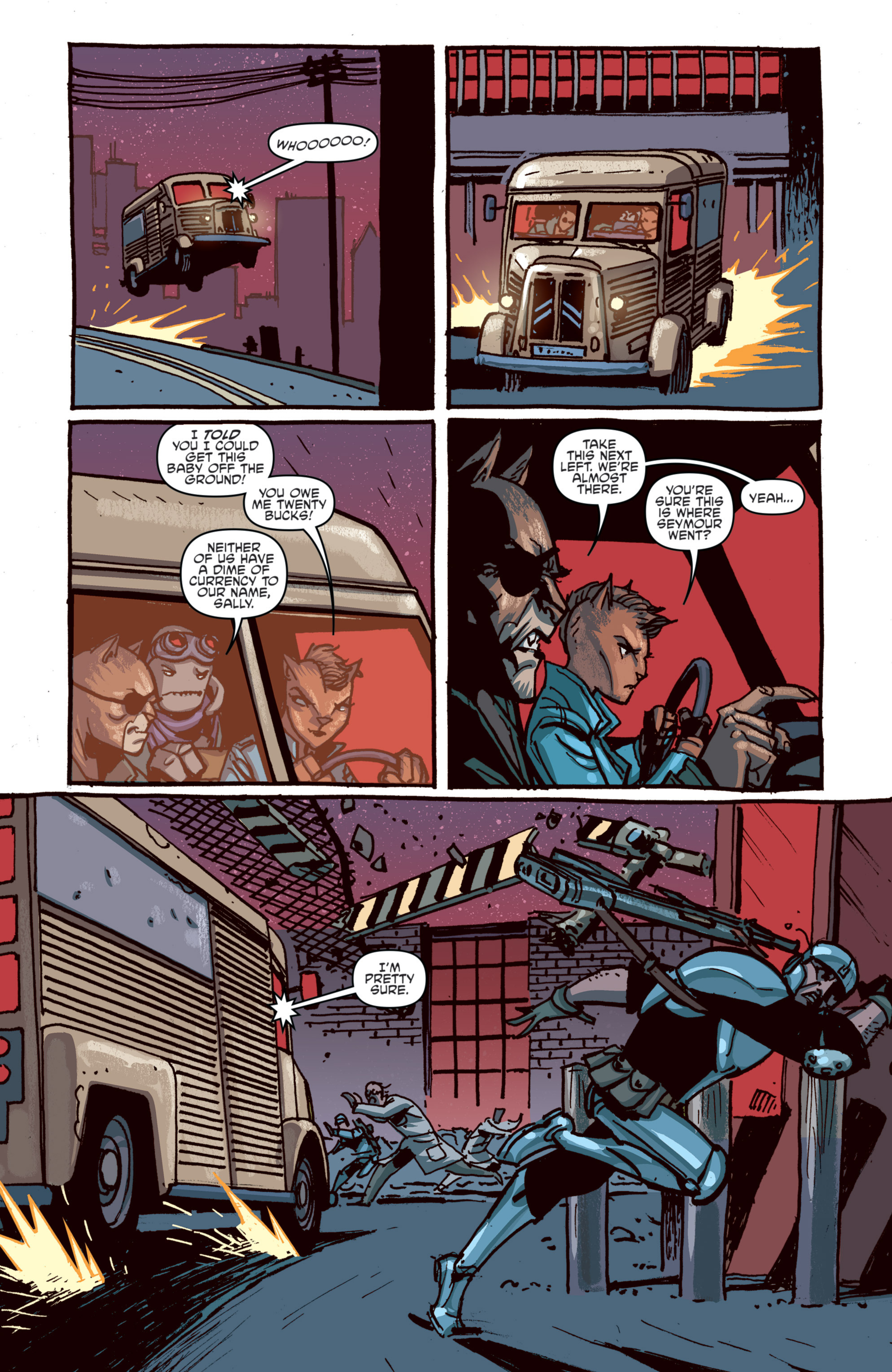 Read online Teenage Mutant Ninja Turtles: Mutanimals comic -  Issue #4 - 3