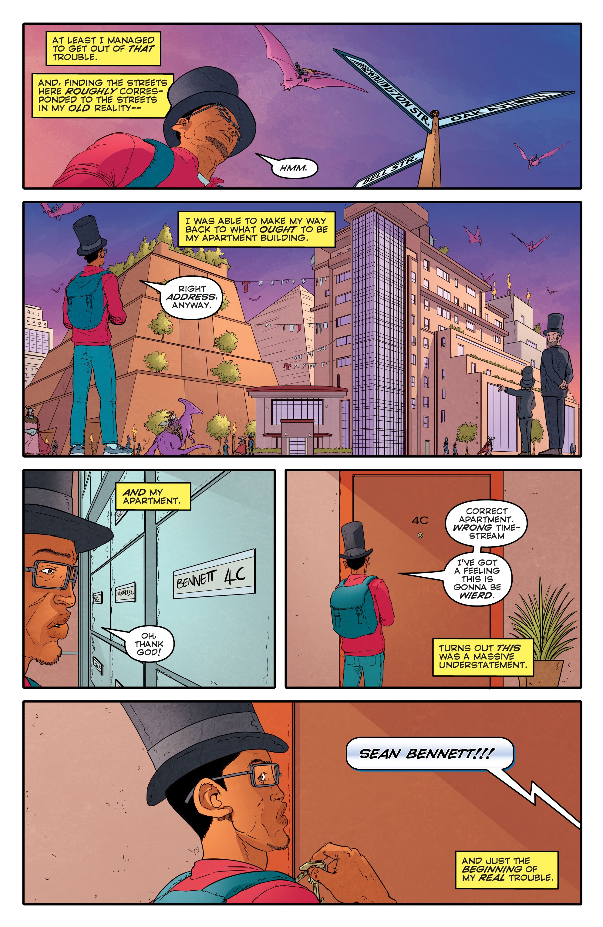 Read online The Man Who Effed Up Time comic -  Issue #1 - 19