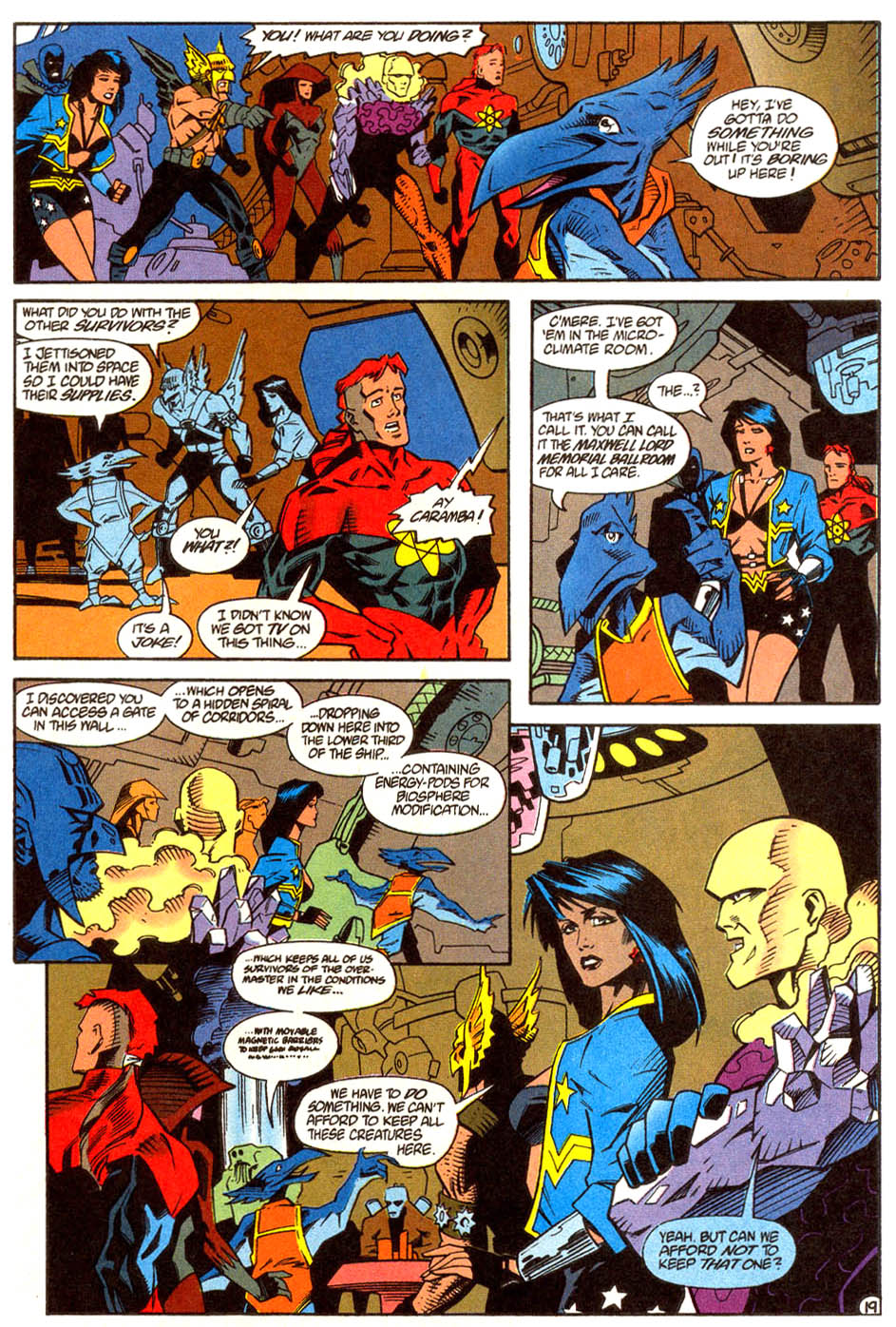 Read online Justice League America comic -  Issue #96 - 20