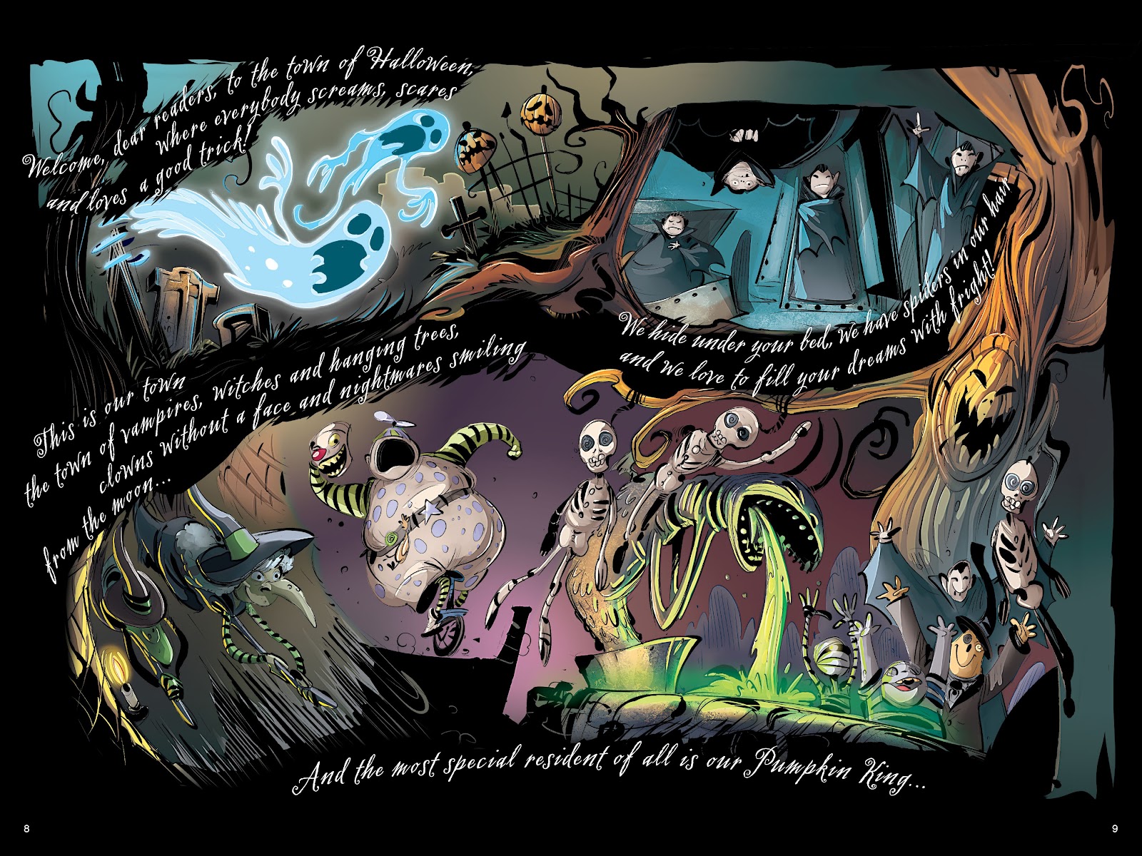 Disney The Nightmare Before Christmas: The Story of the Movie in Comics issue Full - Page 9