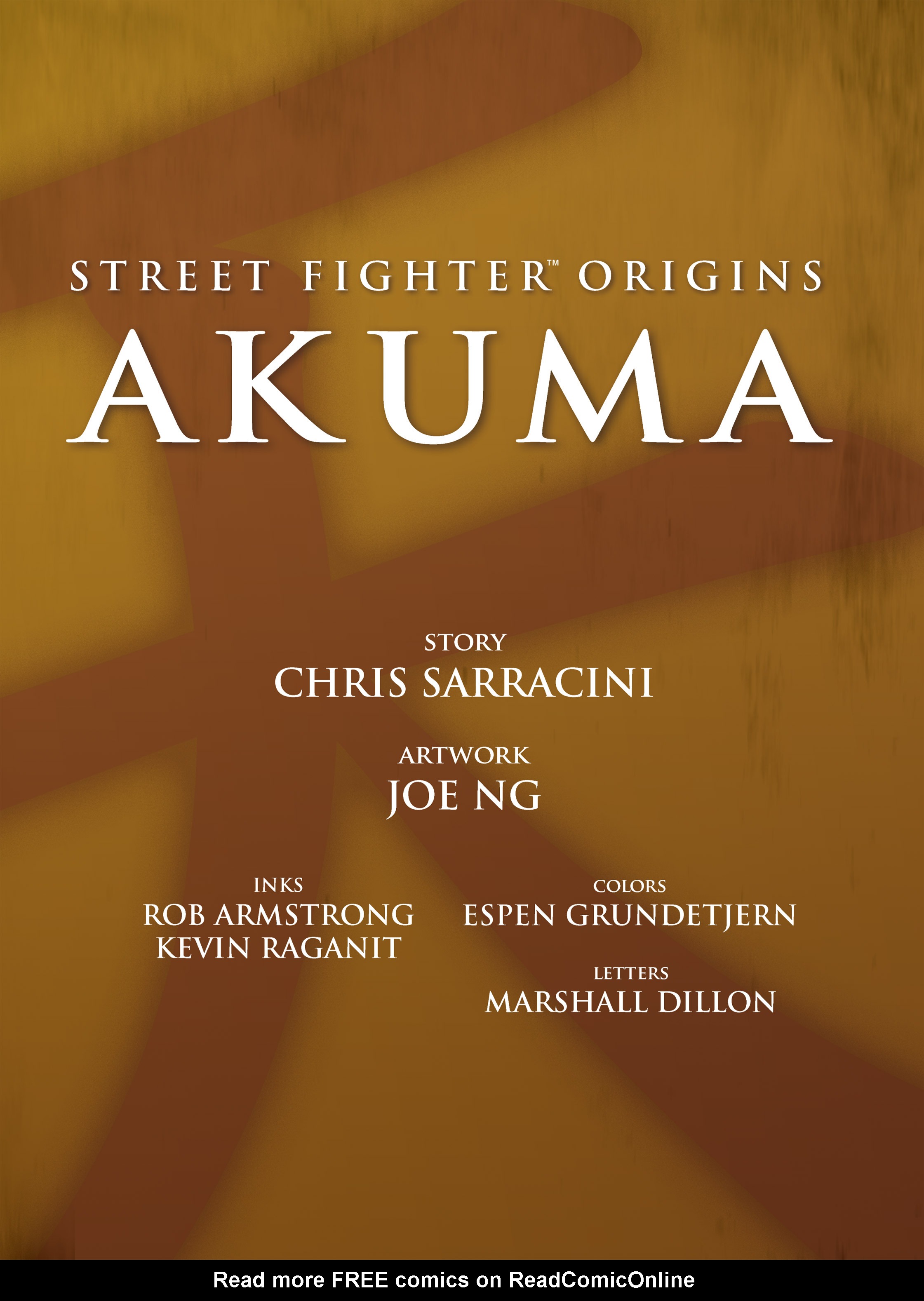Read online Street Fighter Origins: Akuma comic -  Issue # Full - 2