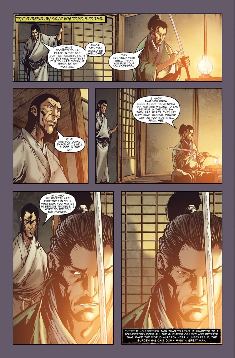 Read online Samurai's Blood comic -  Issue #4 - 9