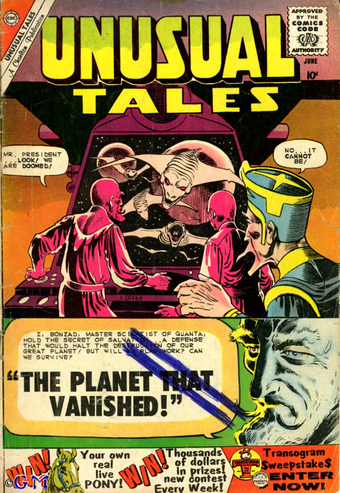 Read online Unusual Tales comic -  Issue #22 - 1